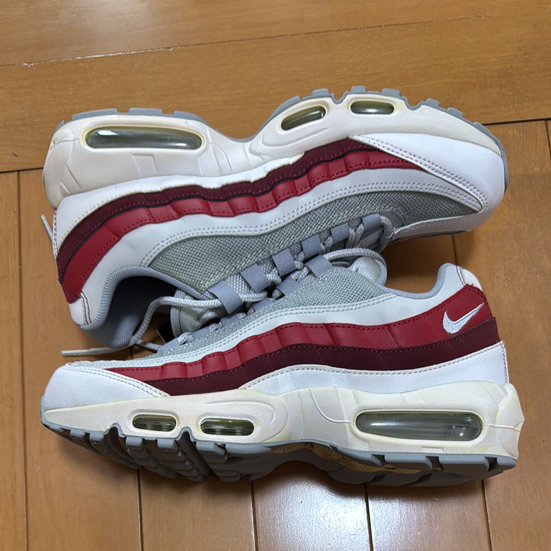 NIKE AIR MAX 95 ESSENTIAL "WHITE/WOLF GREY"