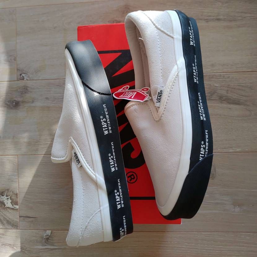 WTAPS × VANS OG Classic Slip-On LX "White"