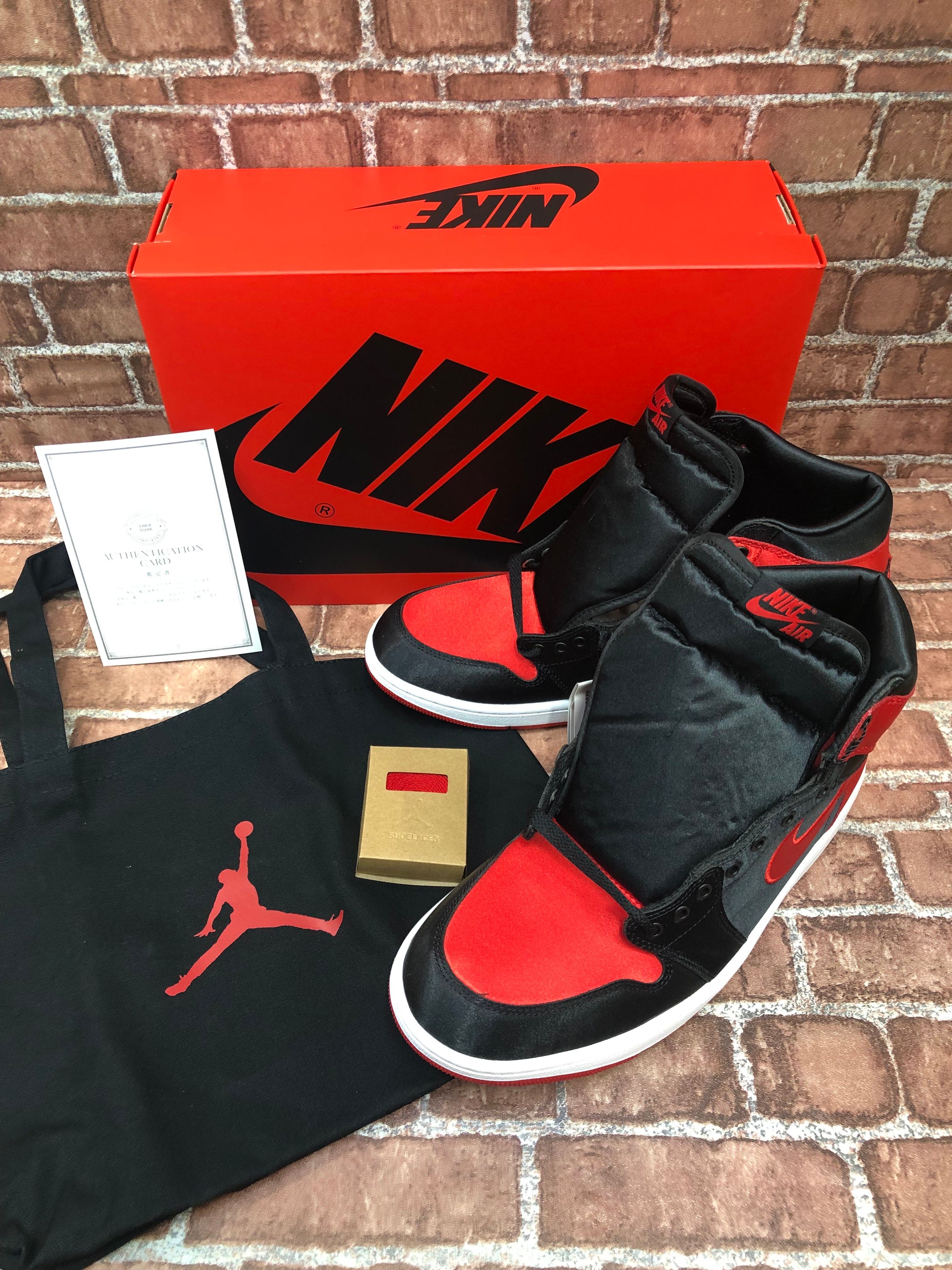 Nike Women's Air Jordan 1 Retro High OG "Satin Bred"