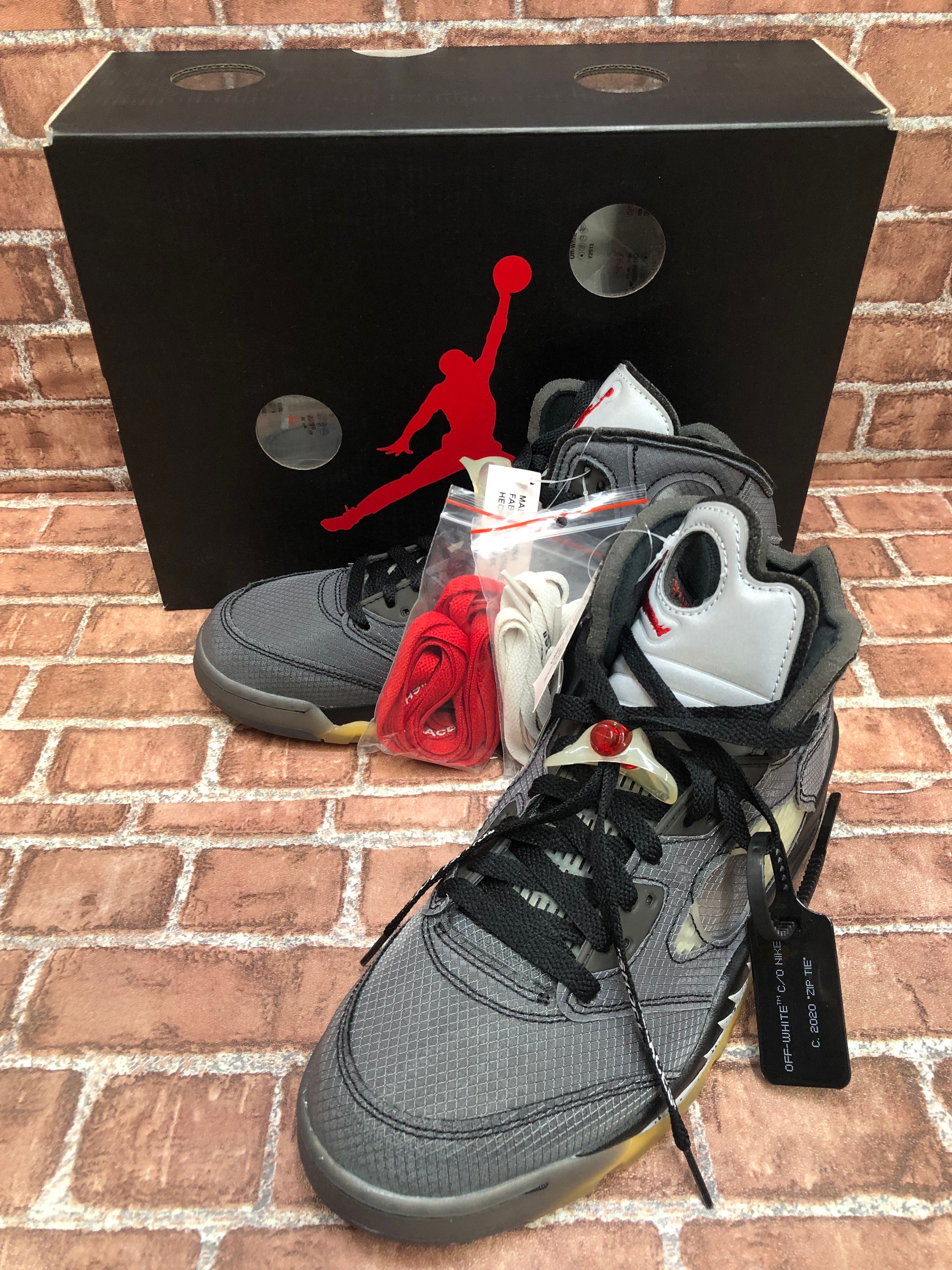 Off-White × Nike Air Jordan 5 