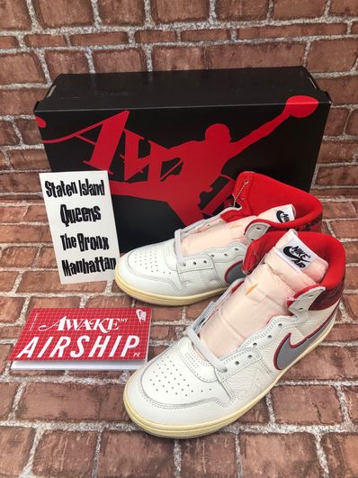 Awake NY × Nike Jordan Air Ship SP "University Red"