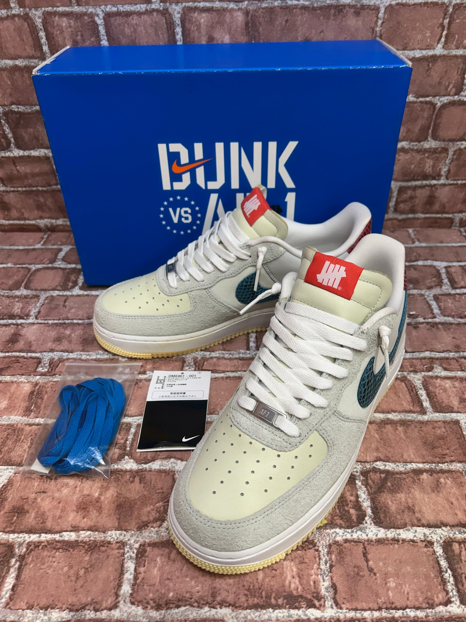 UNDEFEATED × Nike Air Force 1 Low "White"