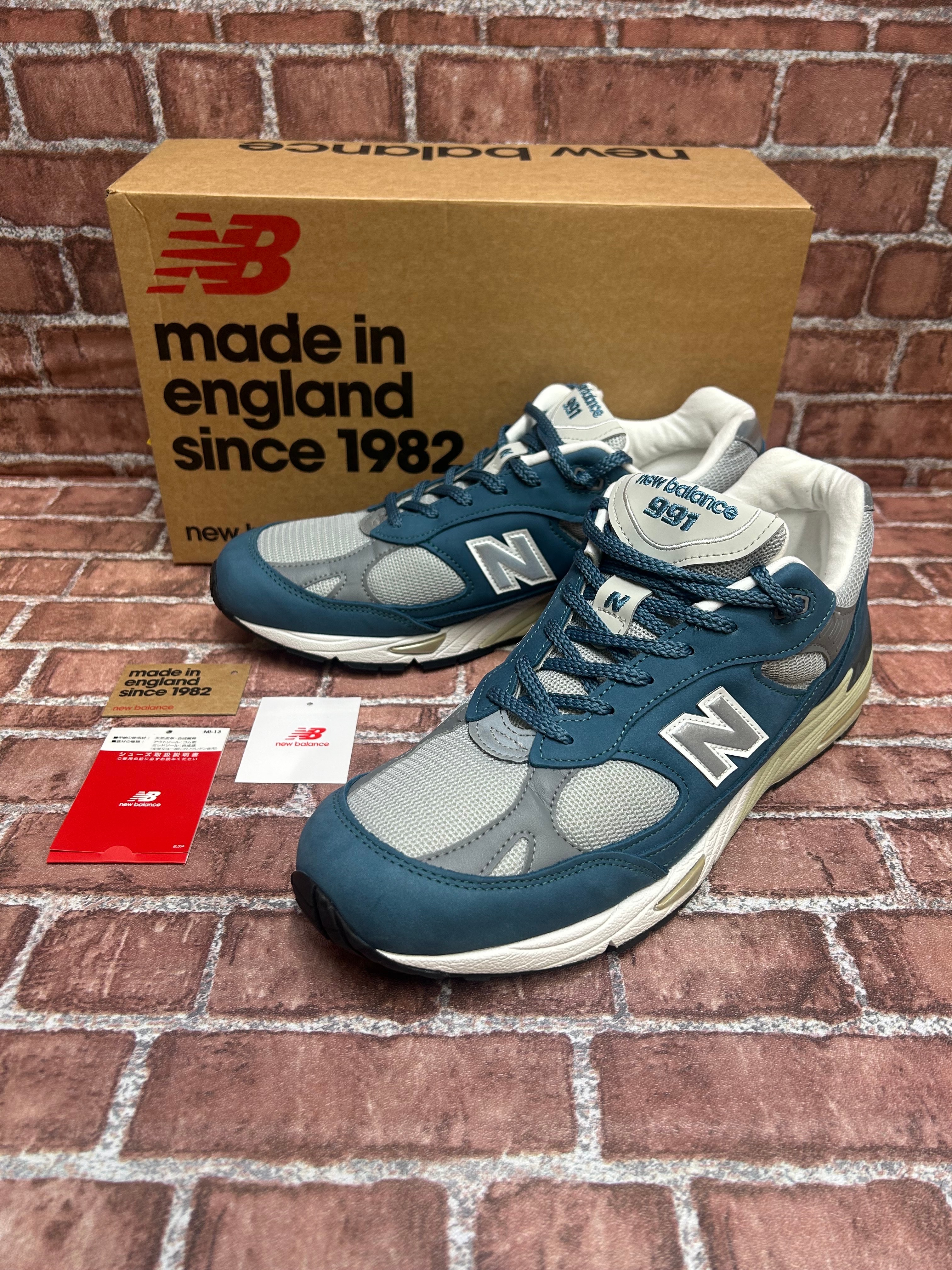 New Balance M991BSG "Slate Blue/Grey"