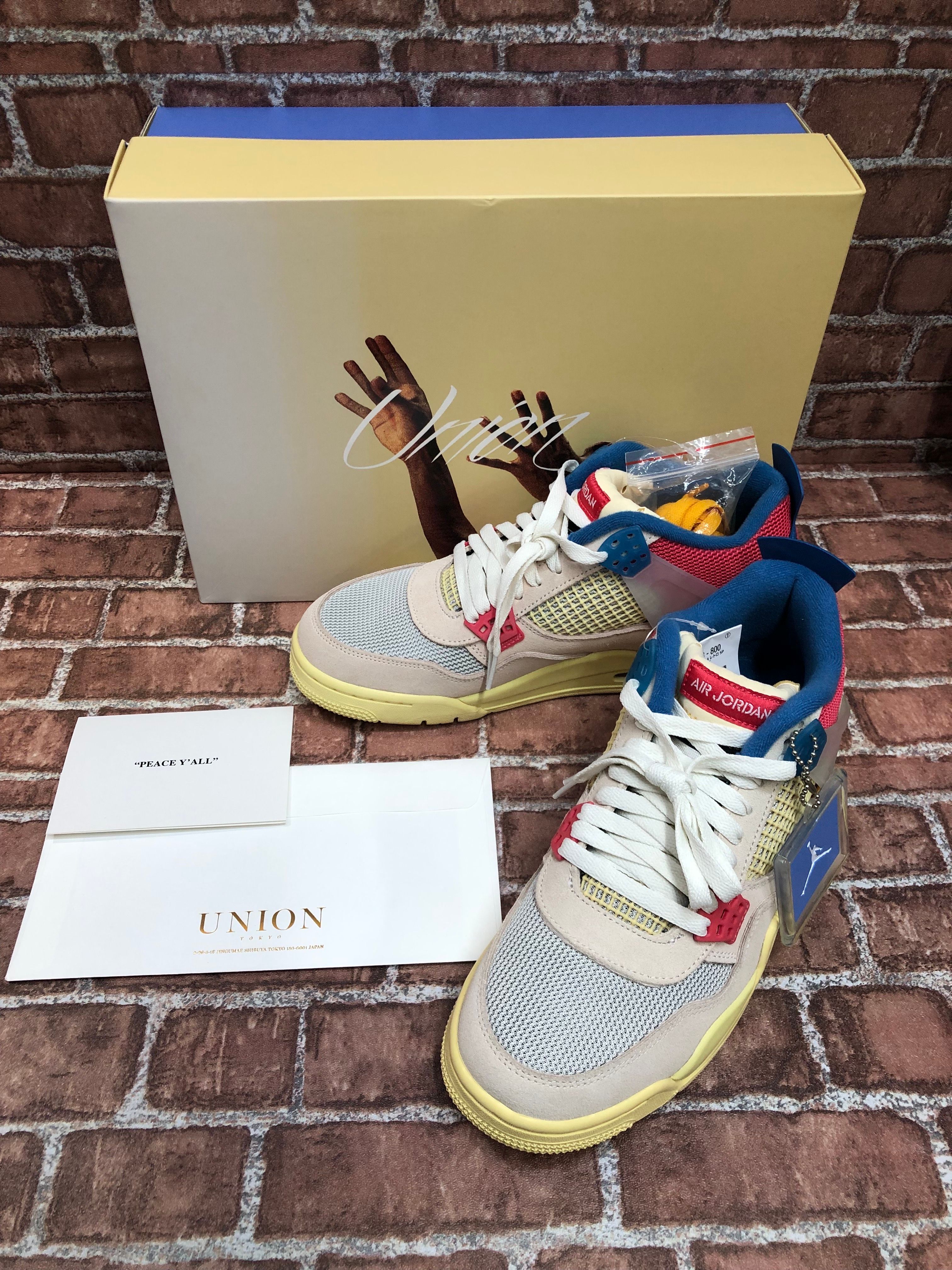 UNION × Nike Air Jordan 4 SP "Guava Ice/Light Fusion Red"