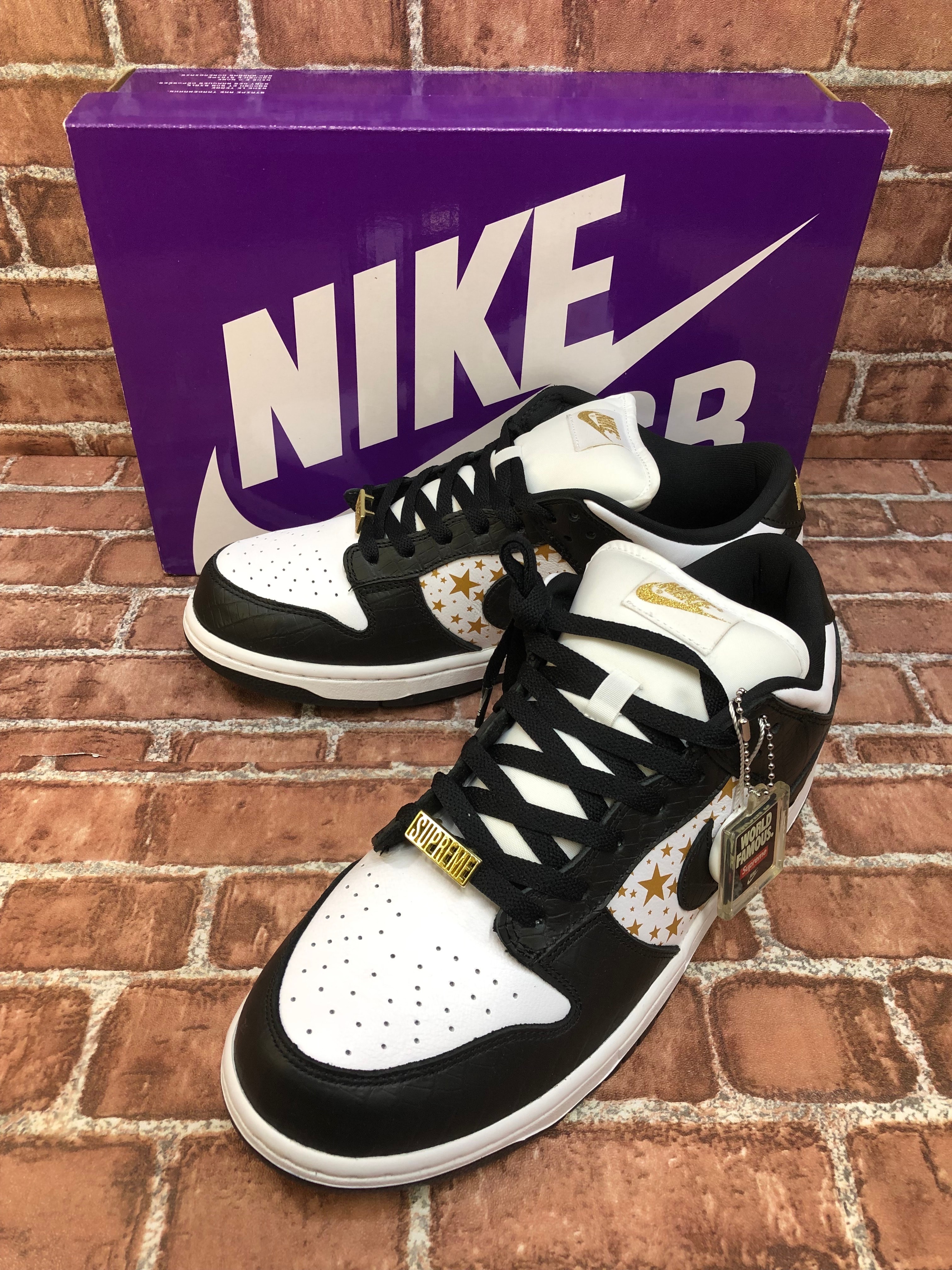 Supreme × Nike SB Dunk Low Black 26.5cm Supreme シュプリーム 21SS Nike SB Dunk Low ナイキSBダンクロウ