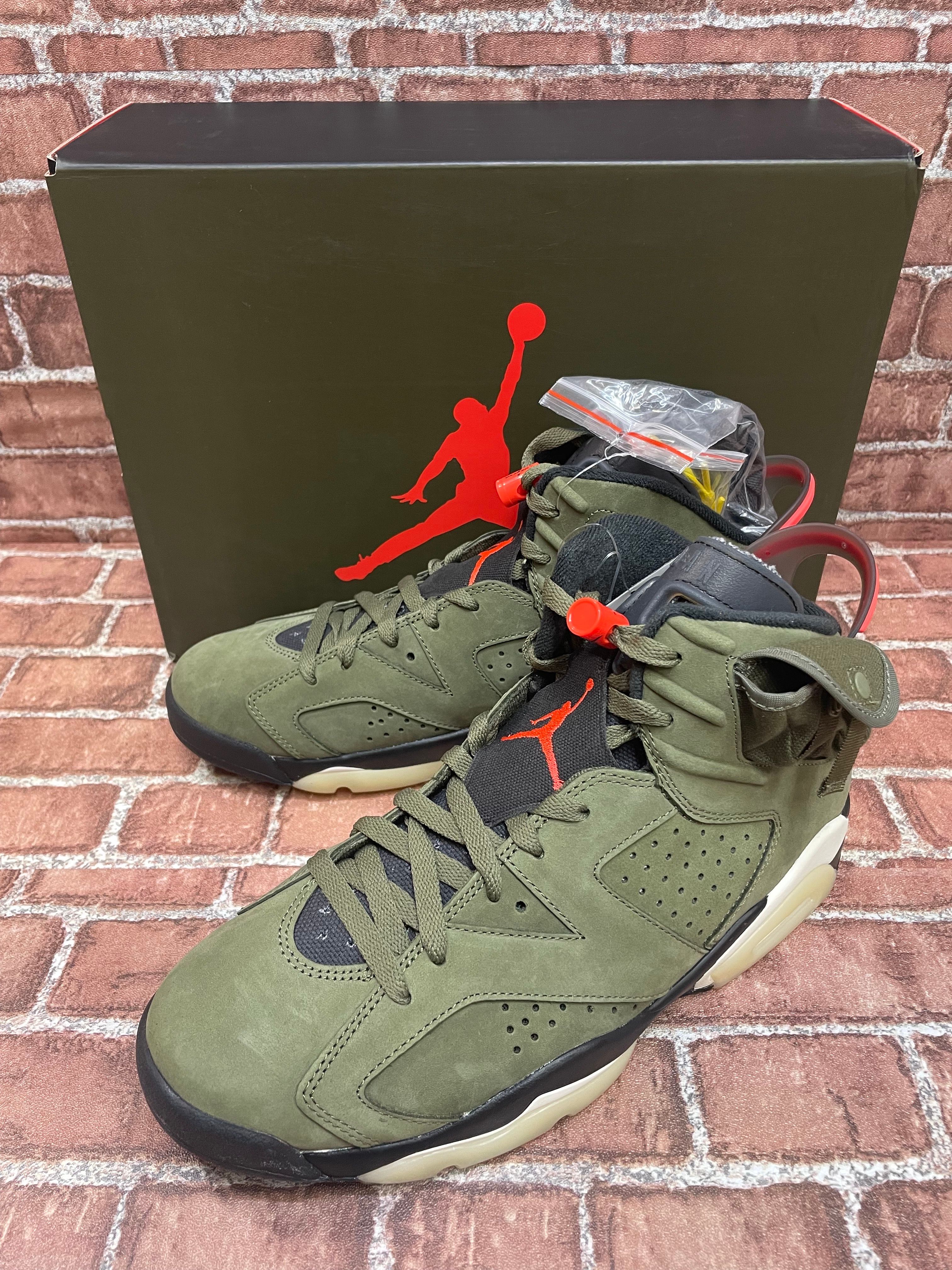 Travis Scott × Nike Air Jordan 6 Retro "Medium Olive"