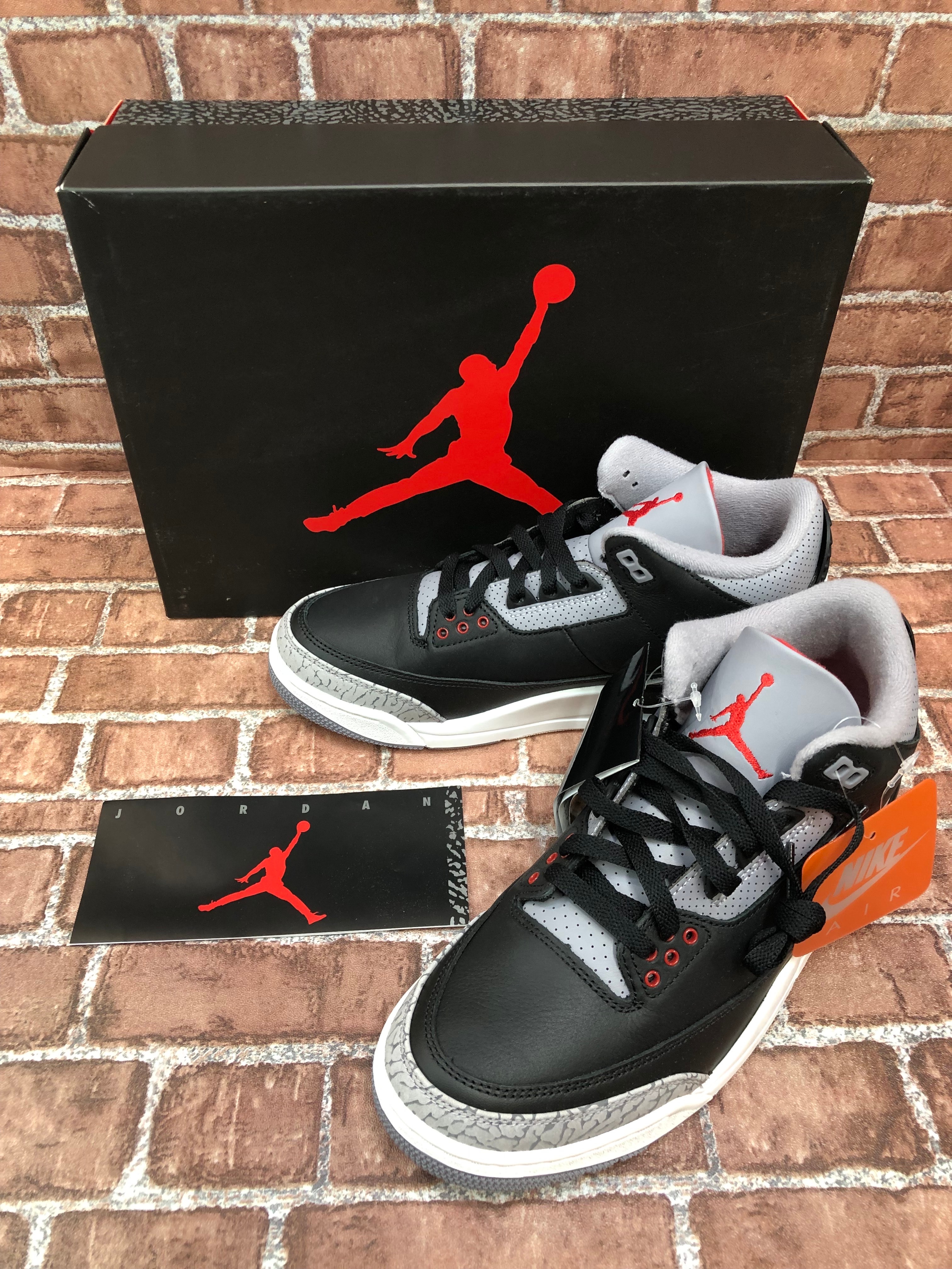 Nike Air Jordan 3 Retro "Black Cement" (2024)