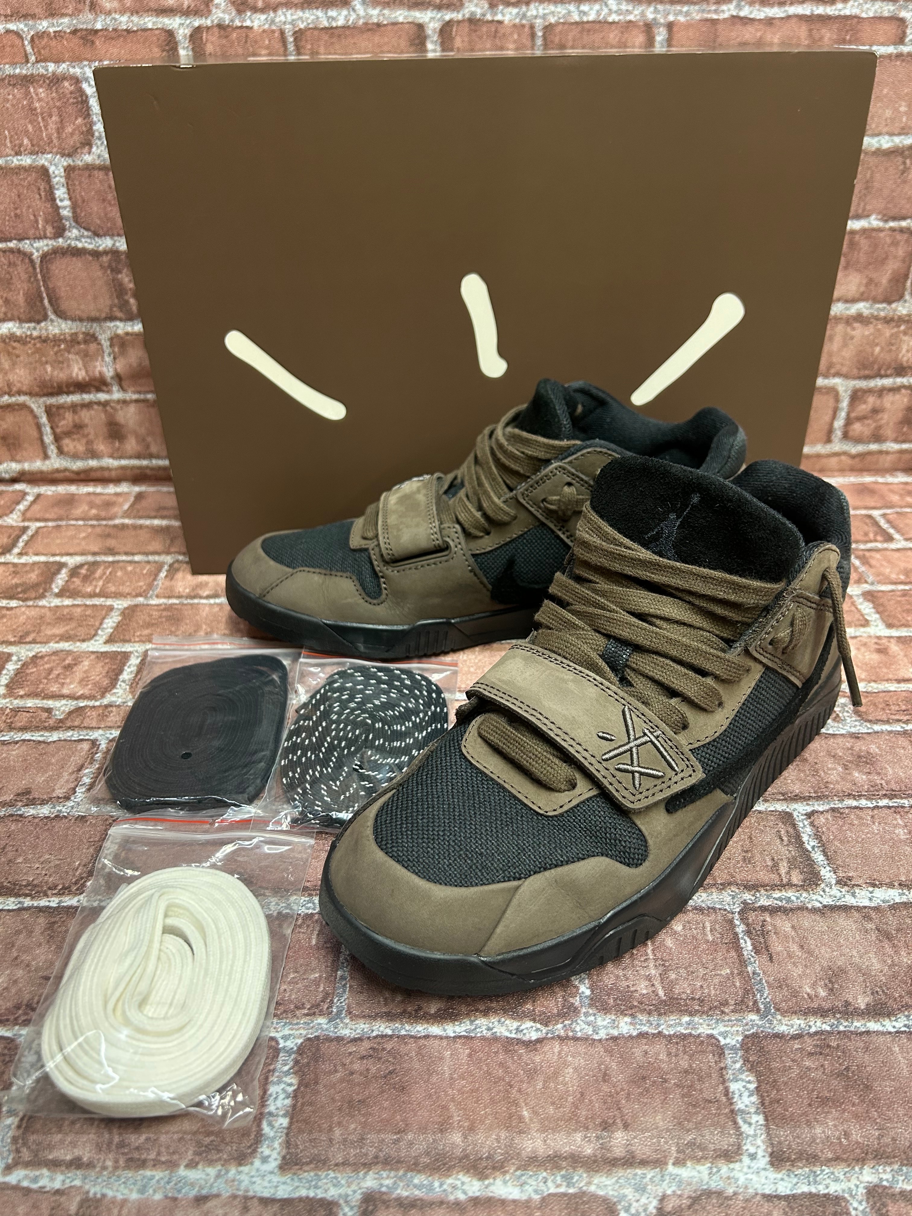 Travis Scott × Nike Jordan Jumpman Jack TR CJ1 T-Rexx "Black and Dark Mocha"