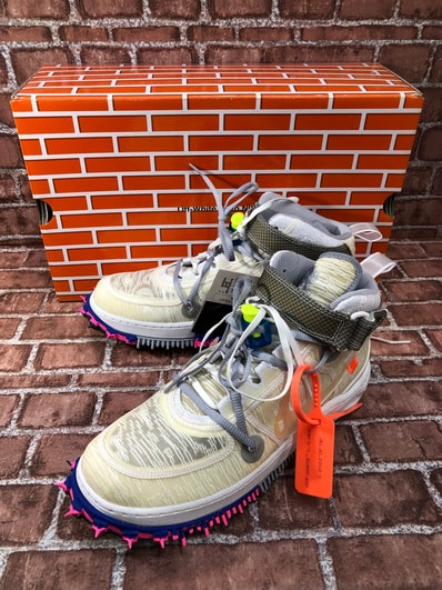 Off-White × Nike Air Force 1 Mid "White"