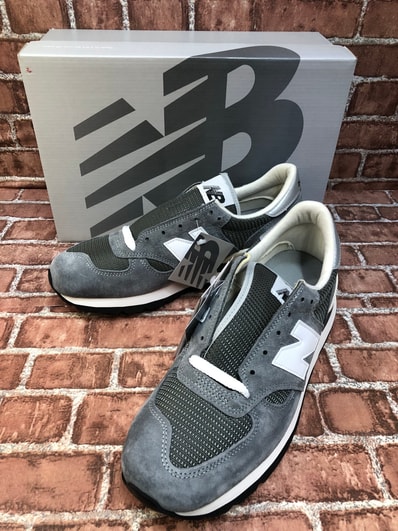 New Balance 990V1 Made in U.S.A "Gray"