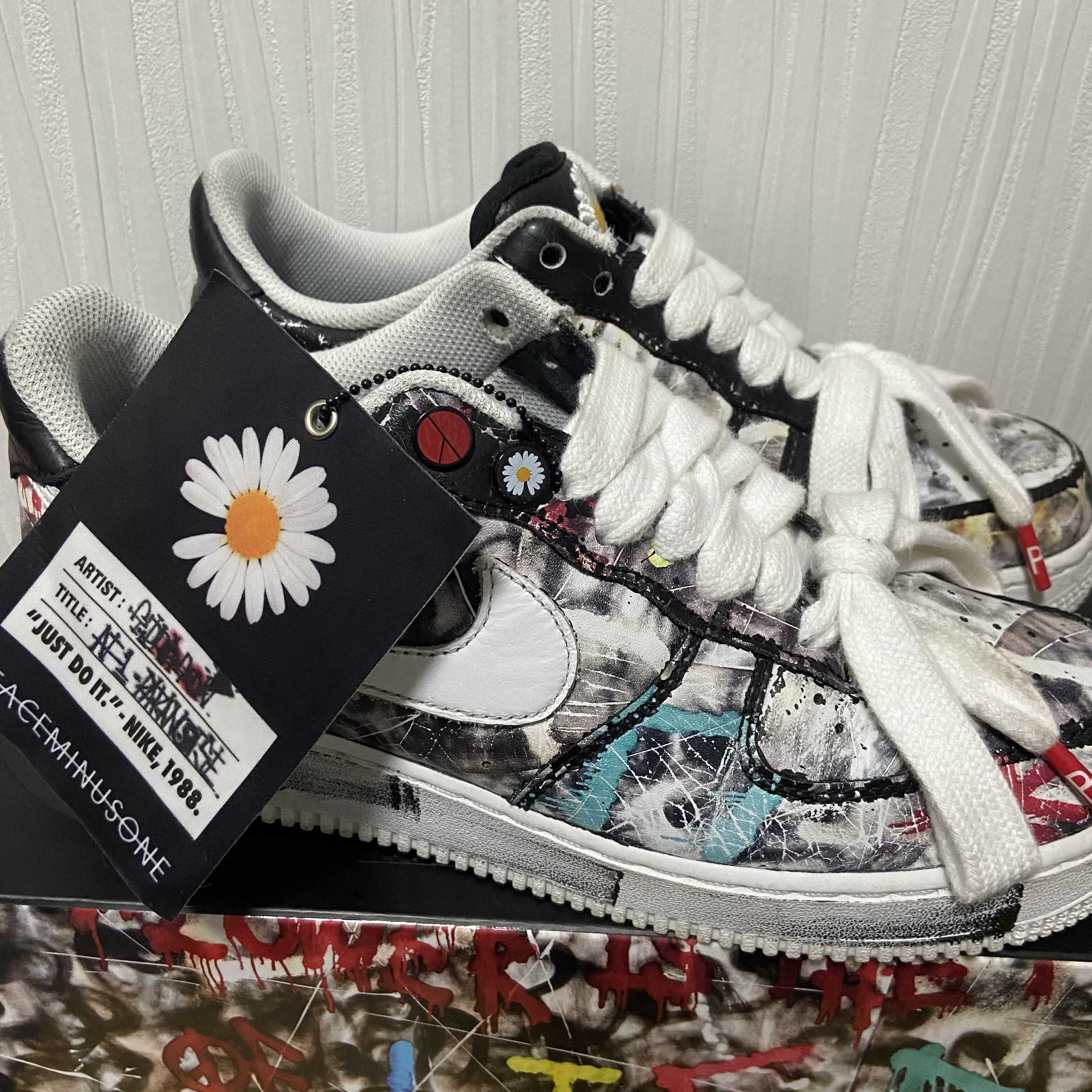 PEACEMINUSONE × Nike Air Force 1 Low Para Noise "Black" / G-DRAGON