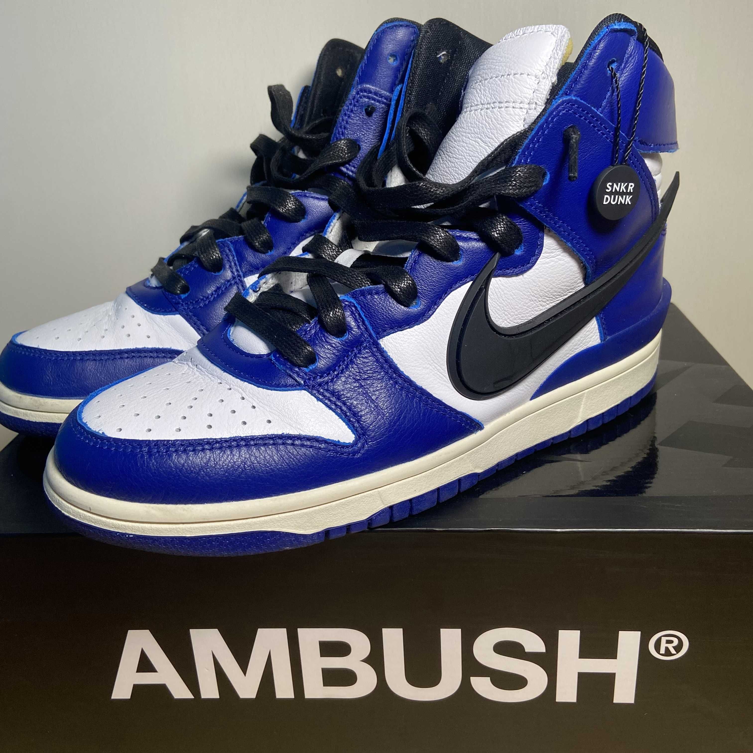 AMBUSH × NIKE DUNK HIGH "DEEP ROYAL"