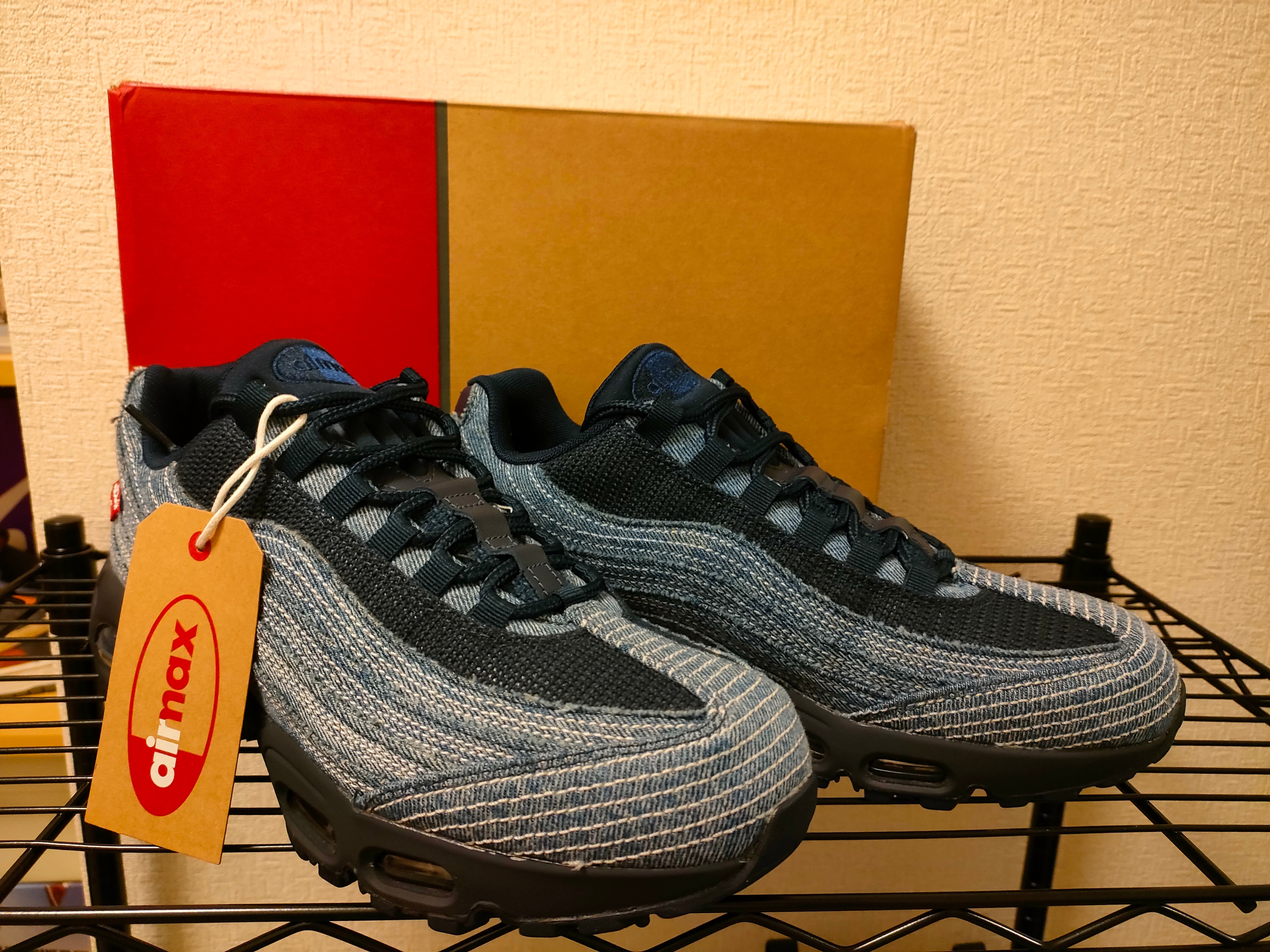 Levi's × Nike Air Max 95 OG "Denim Blue"