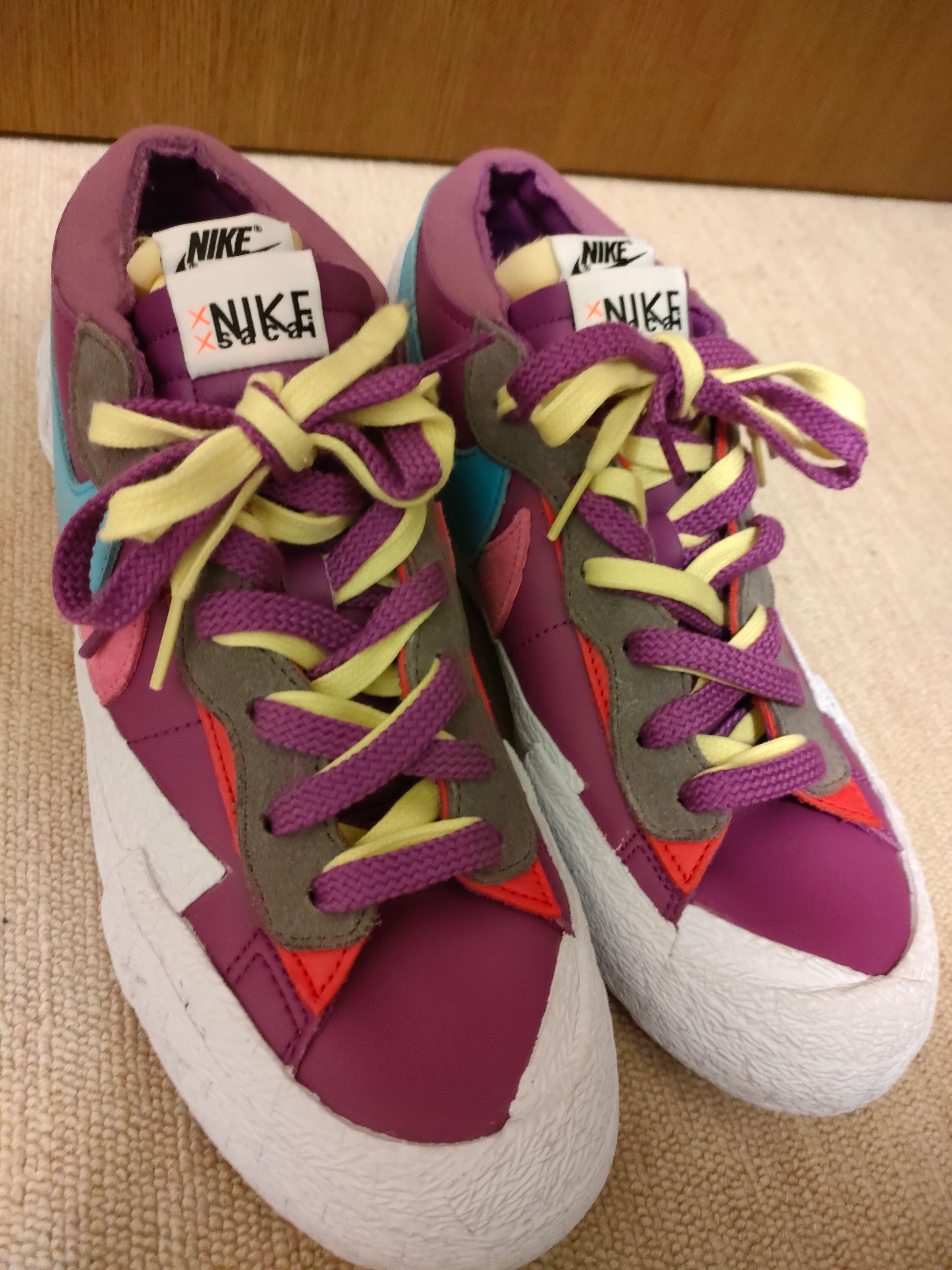 KAWS × sacai × Nike Blazer Low "Purple Dusk"