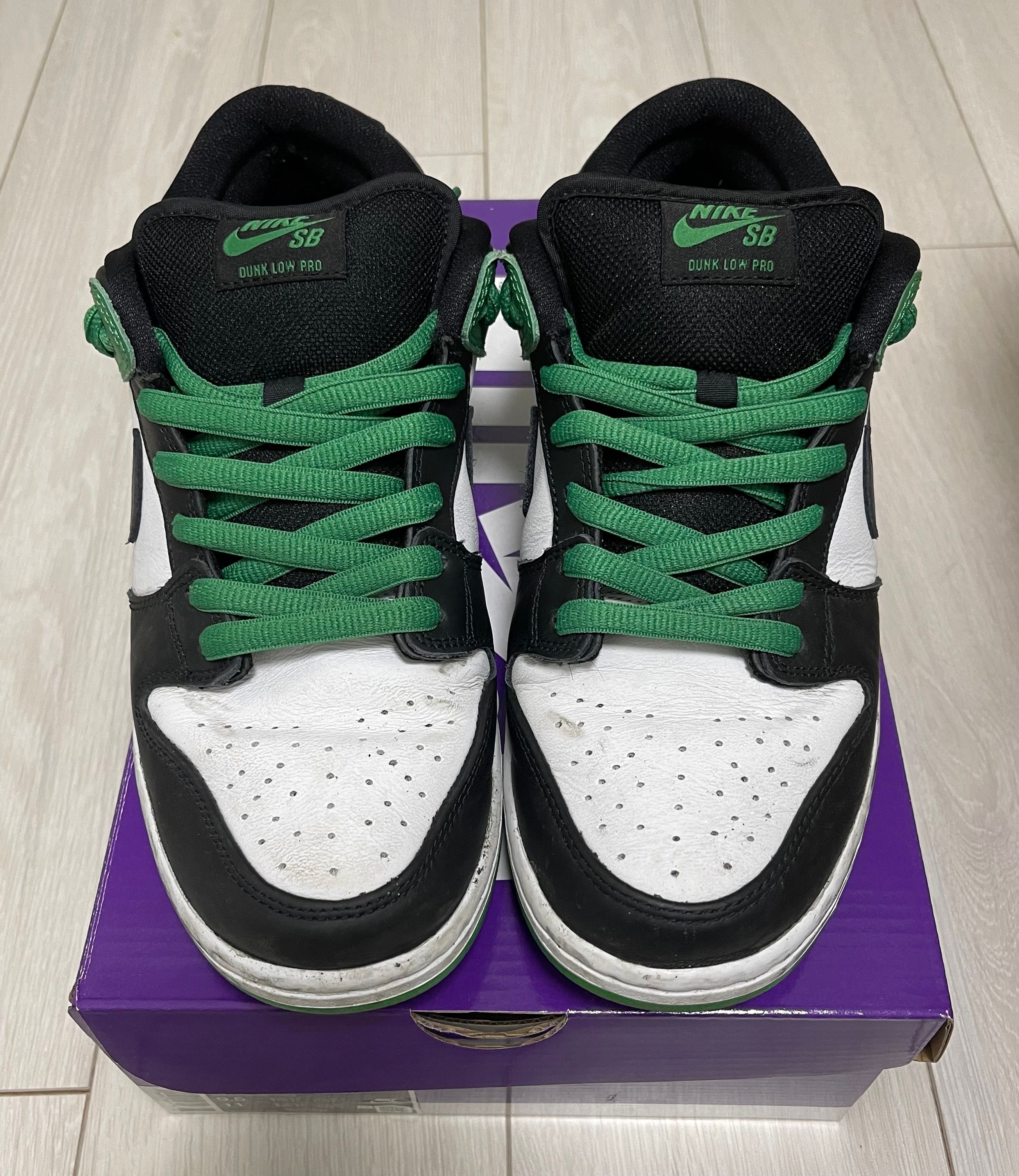 Nike SB Dunk Low Pro "Black and Classic Green"