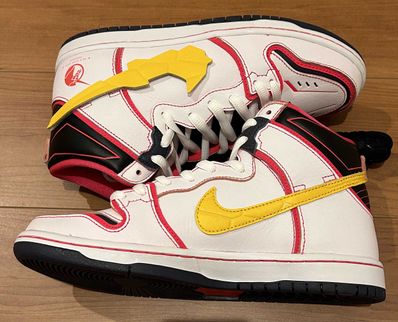Gundam Unicorn × Nike SB Dunk High PRO QS "UNICORN"