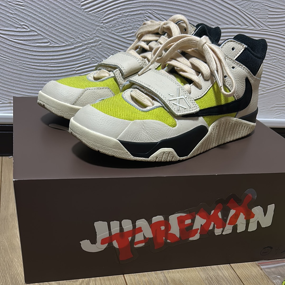 Travis Scott × Nike Jordan Jumpman Jack TR CJ1 T-Rexx "Bright Cactus"