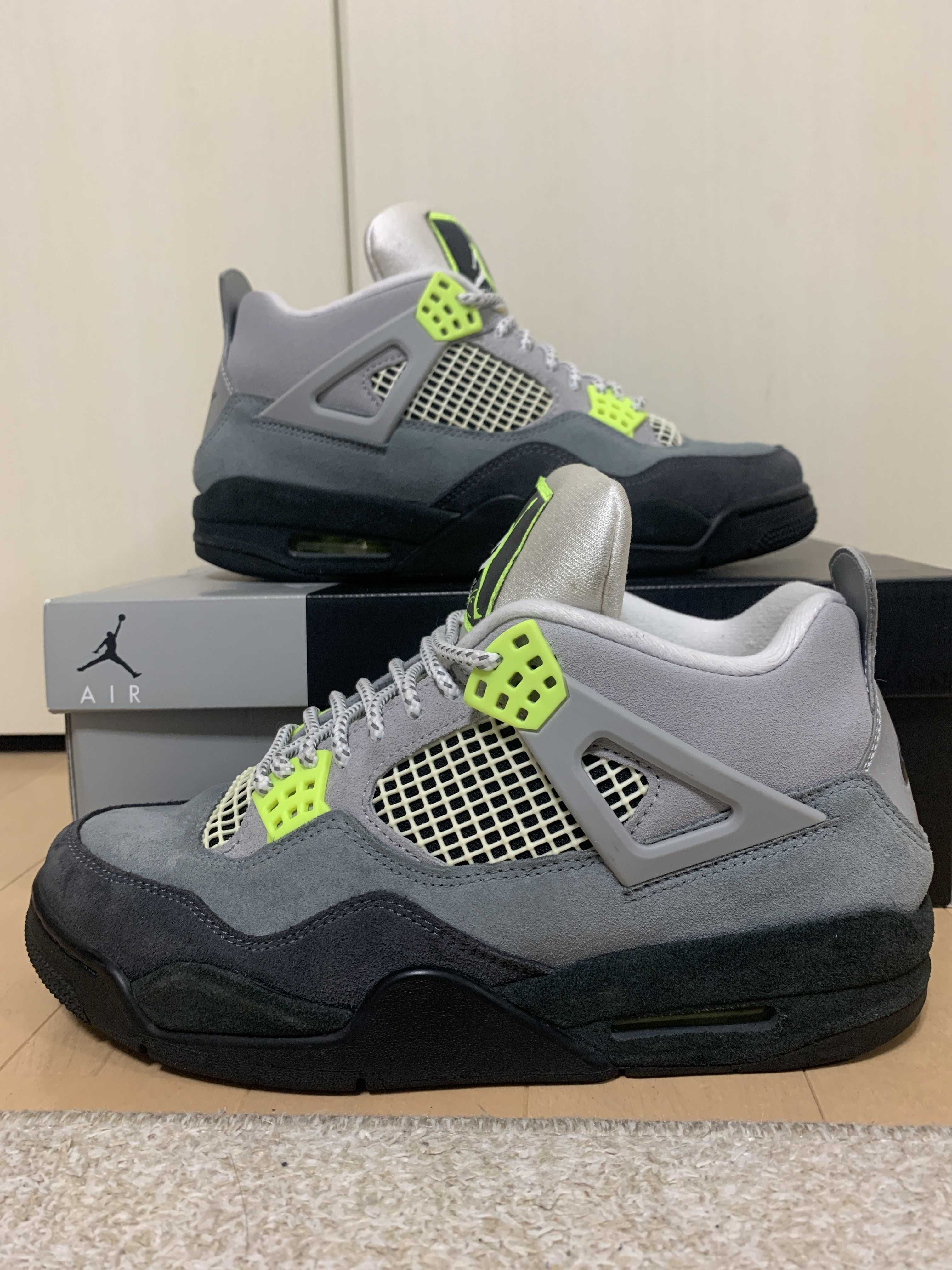NIKE AIR JORDAN 4 RETRO LE "NEON"