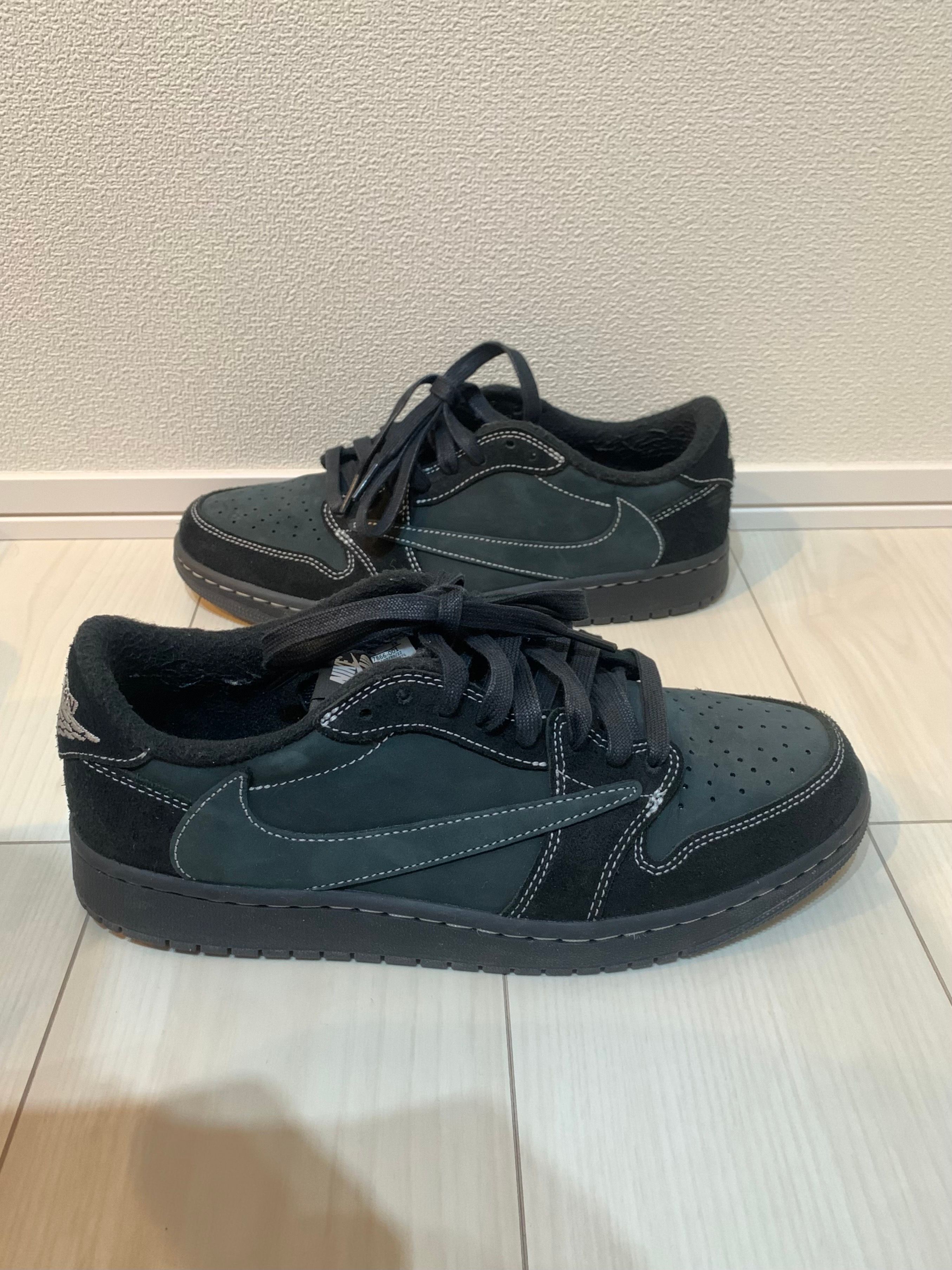 Travis Scott × Nike Air Jordan 1 Low OG SP "Black Phantom"