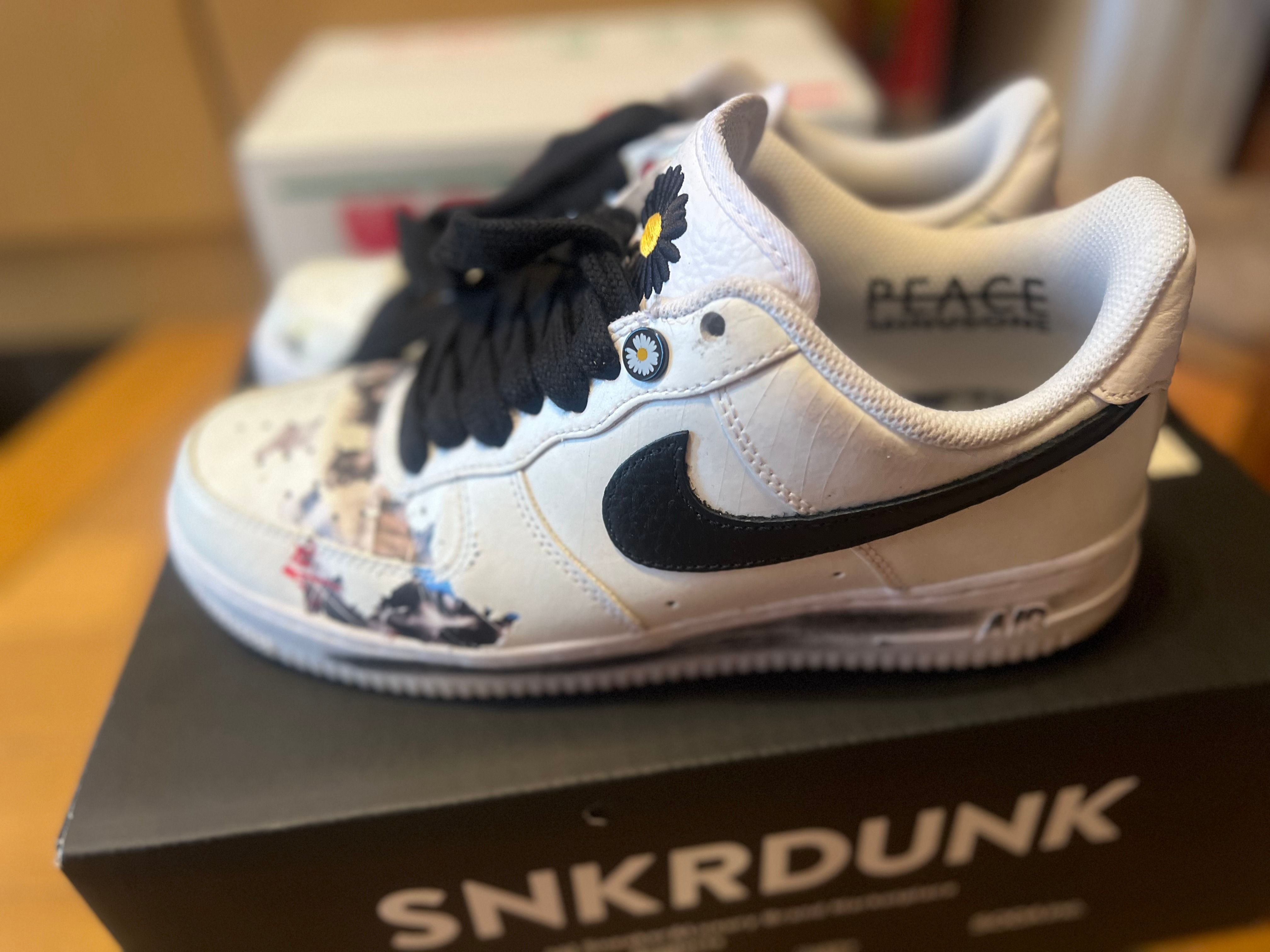 PEACEMINUSONE × Nike Air Force 1 Low "Para-noise/White/Black" / G-DRAGON
