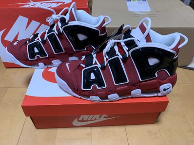 Nike Air More Uptempo ’96 "Black and Varsity Red" (2021)
