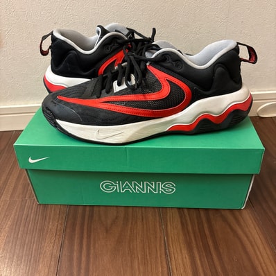 Nike Giannis Immortality 3 "Black/Pure Platinum/Wolf Grey/University Red"