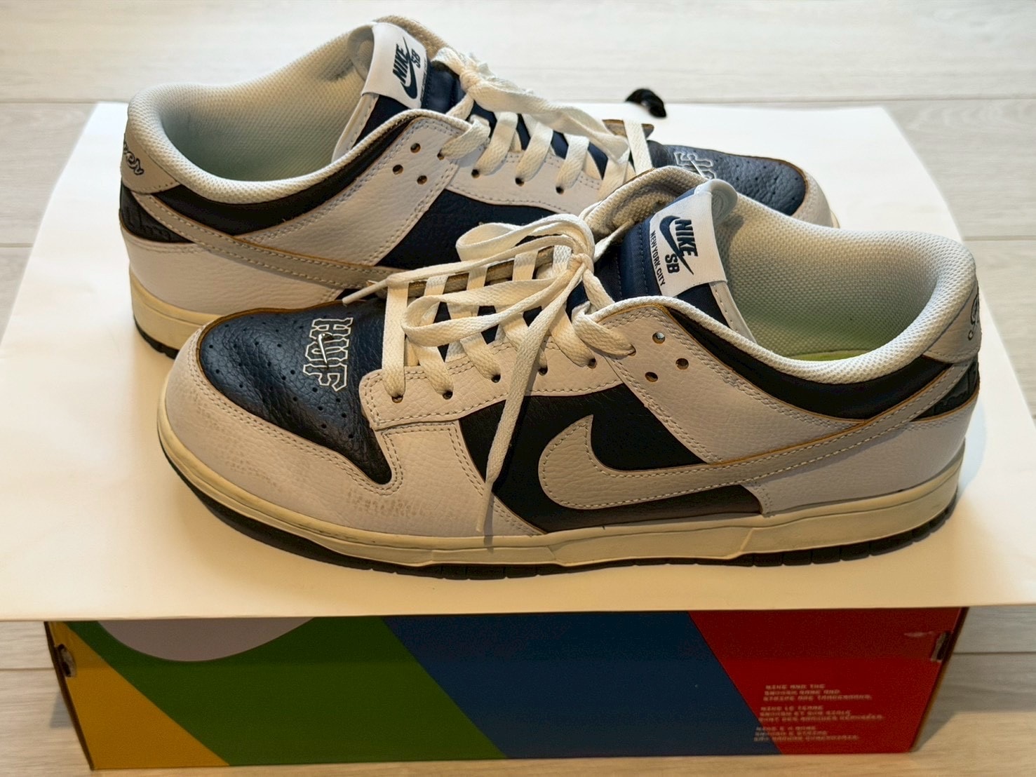HUF × Nike SB Dunk Low "New York"