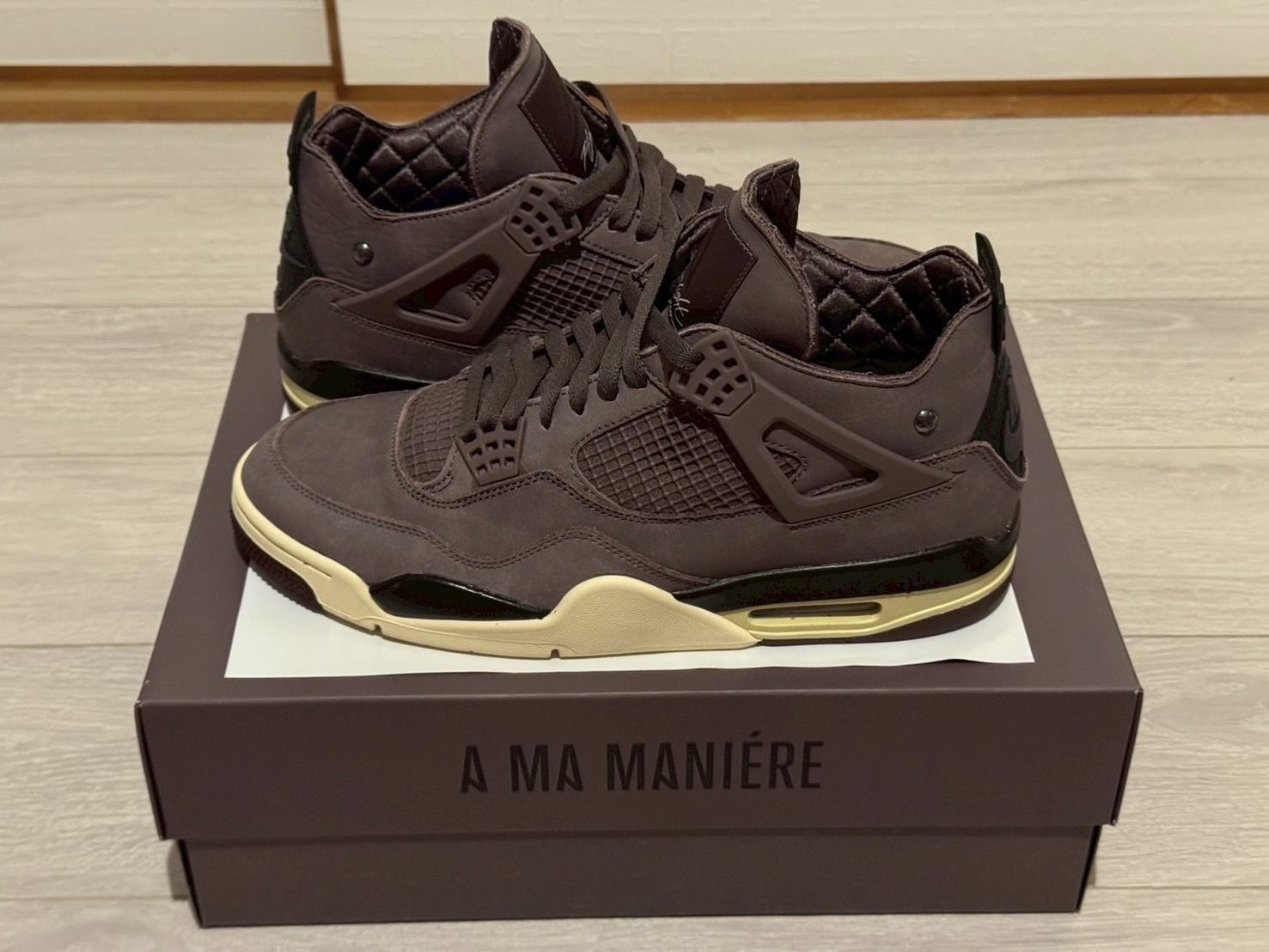 A Ma Maniere × Nike Air Jordan 4 "Violet Ore"