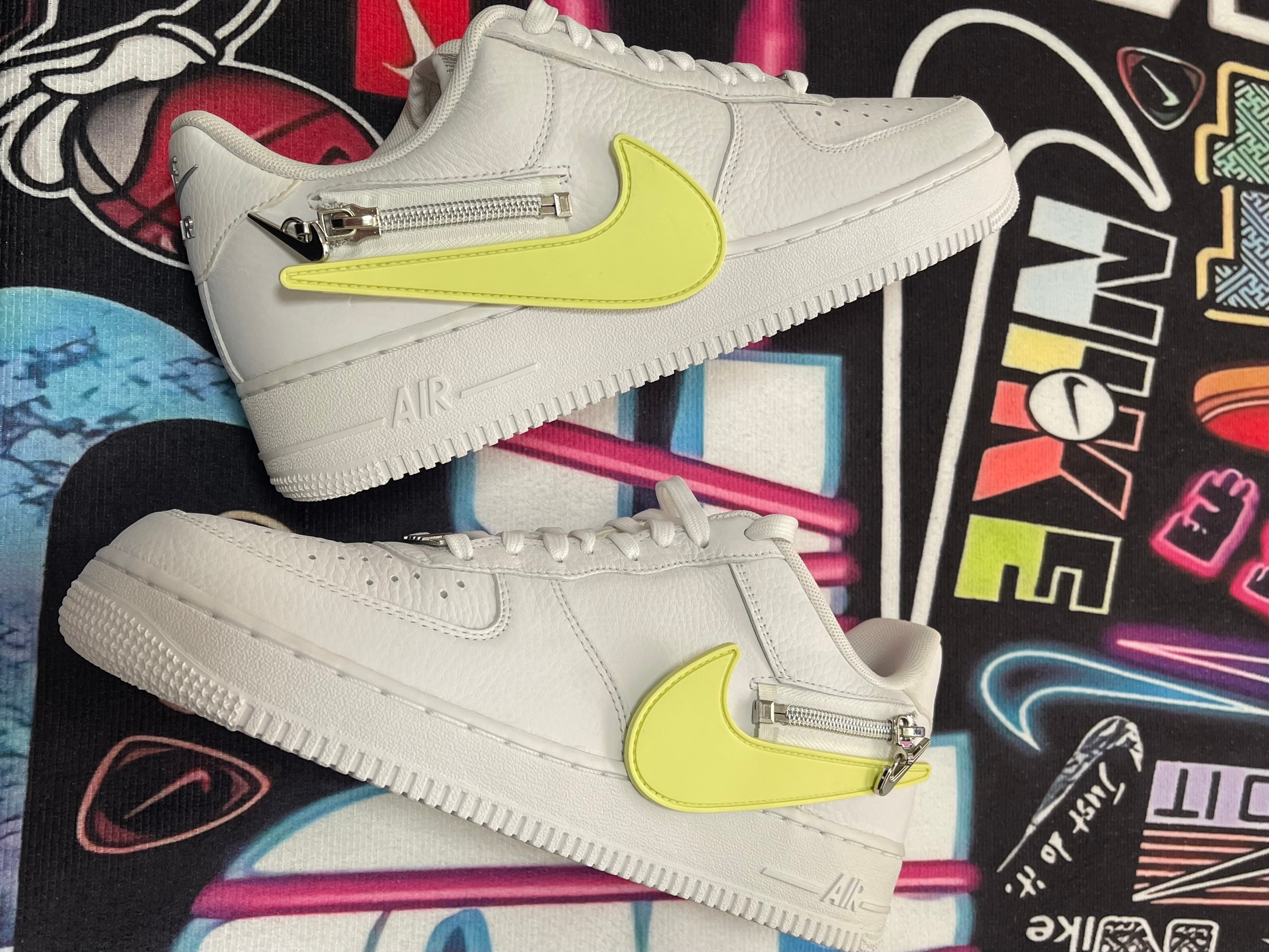 Nike Air Force 1 Low "White Zipper"