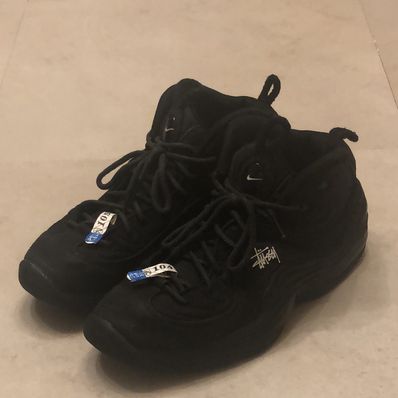 Stussy × Nike Air Penny 2 "Black"