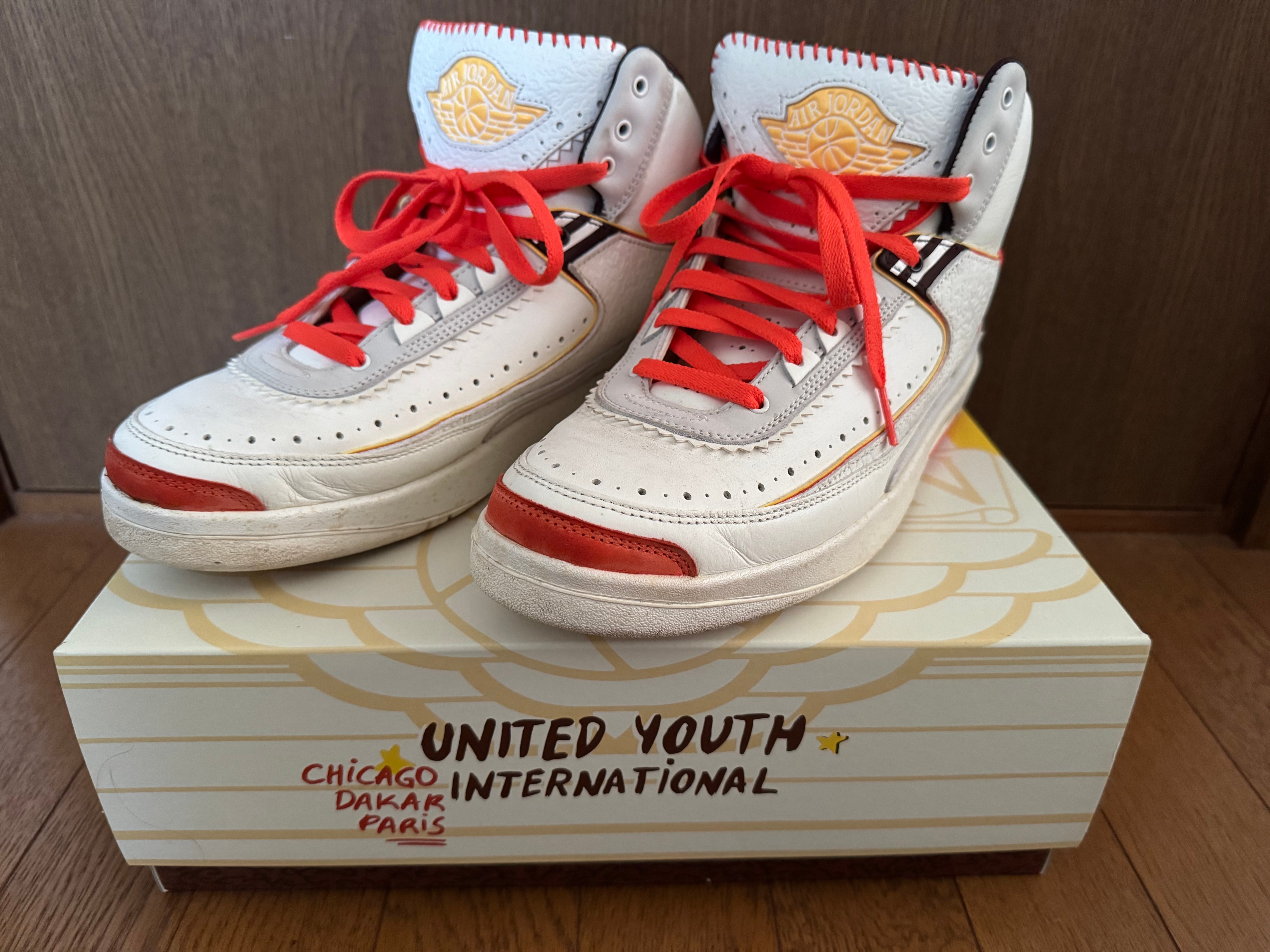 メゾン シャトー ルージュ × ナイキ エアジョーダン2 ハイ "ユナイテッド ユース ナショナル"
