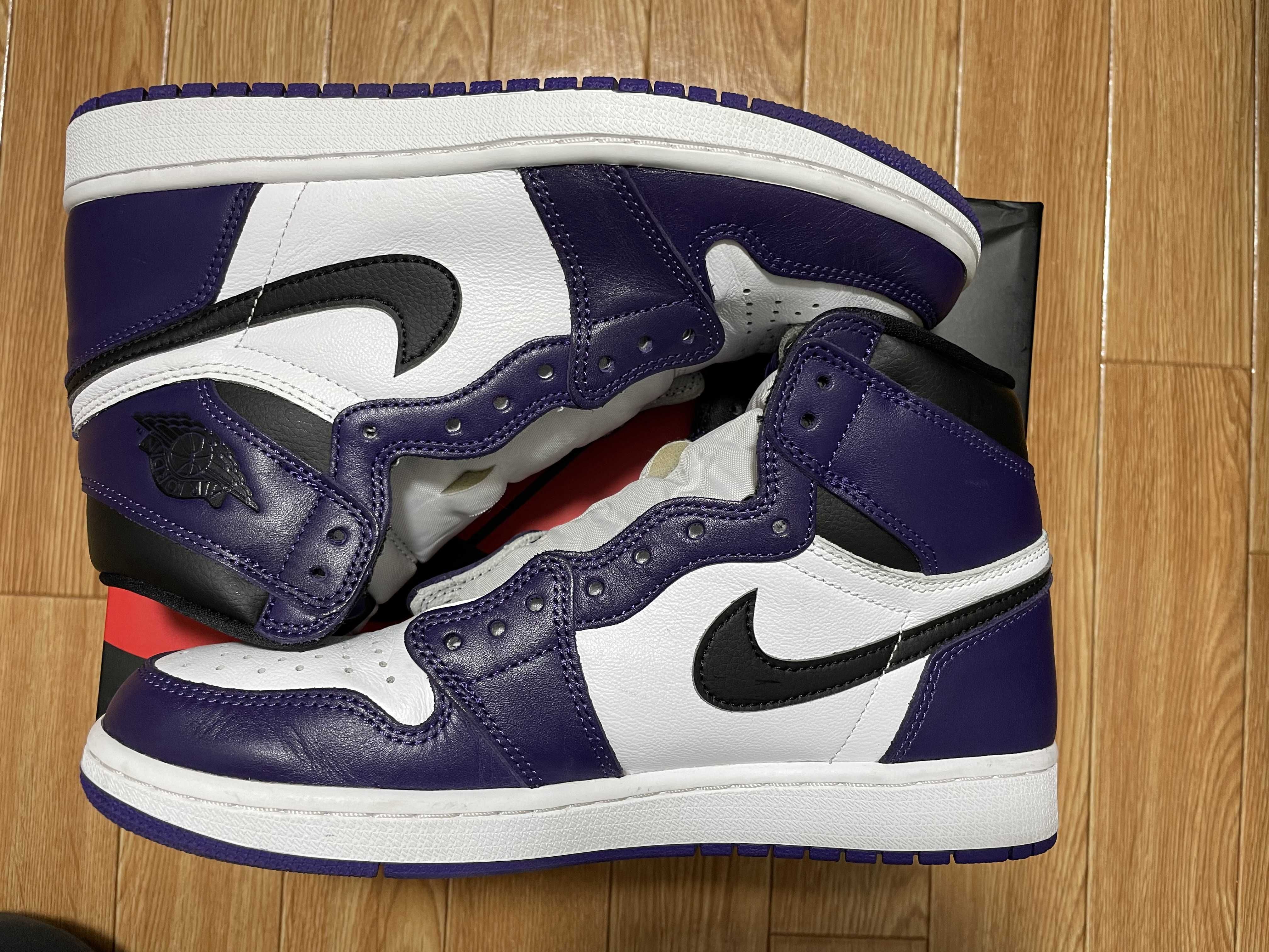 Nike Air Jordan 1 Retro High OG "Court Purple White/Black" (2020)