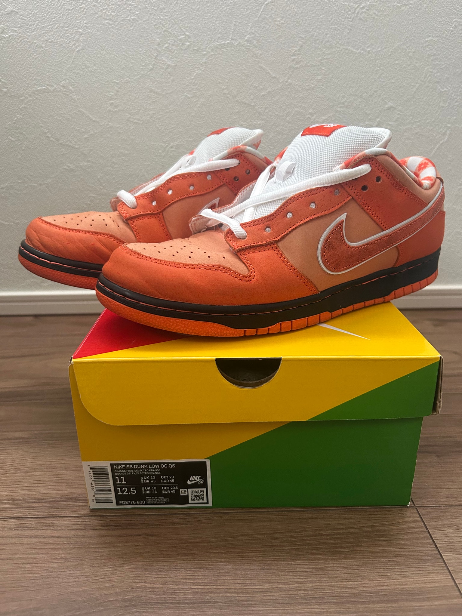 Concepts × Nike SB Dunk Low SP "Orange Lobster"