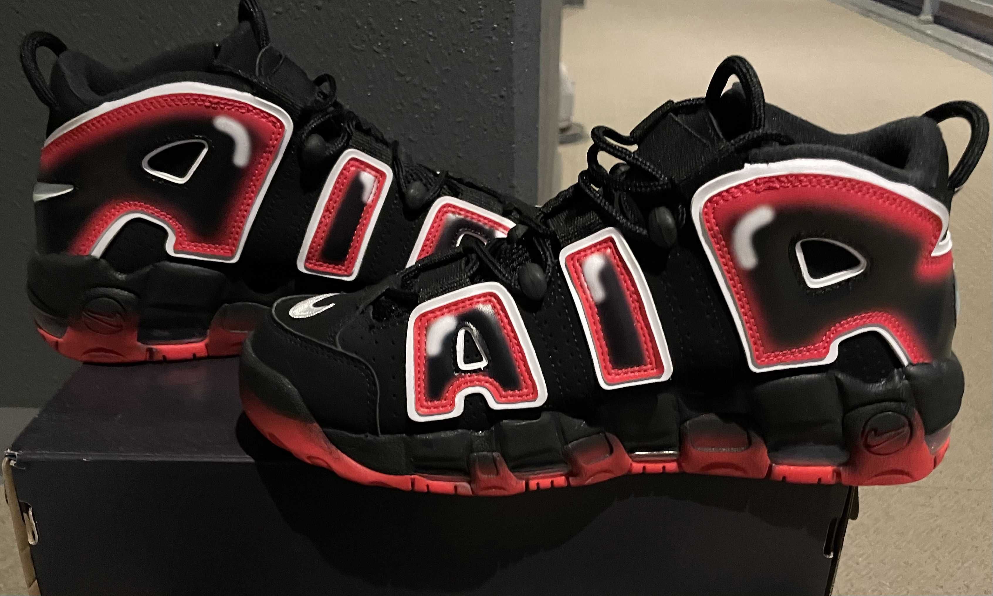 NIKE AIR MORE UPTEMPO "LASER CRIMSON"