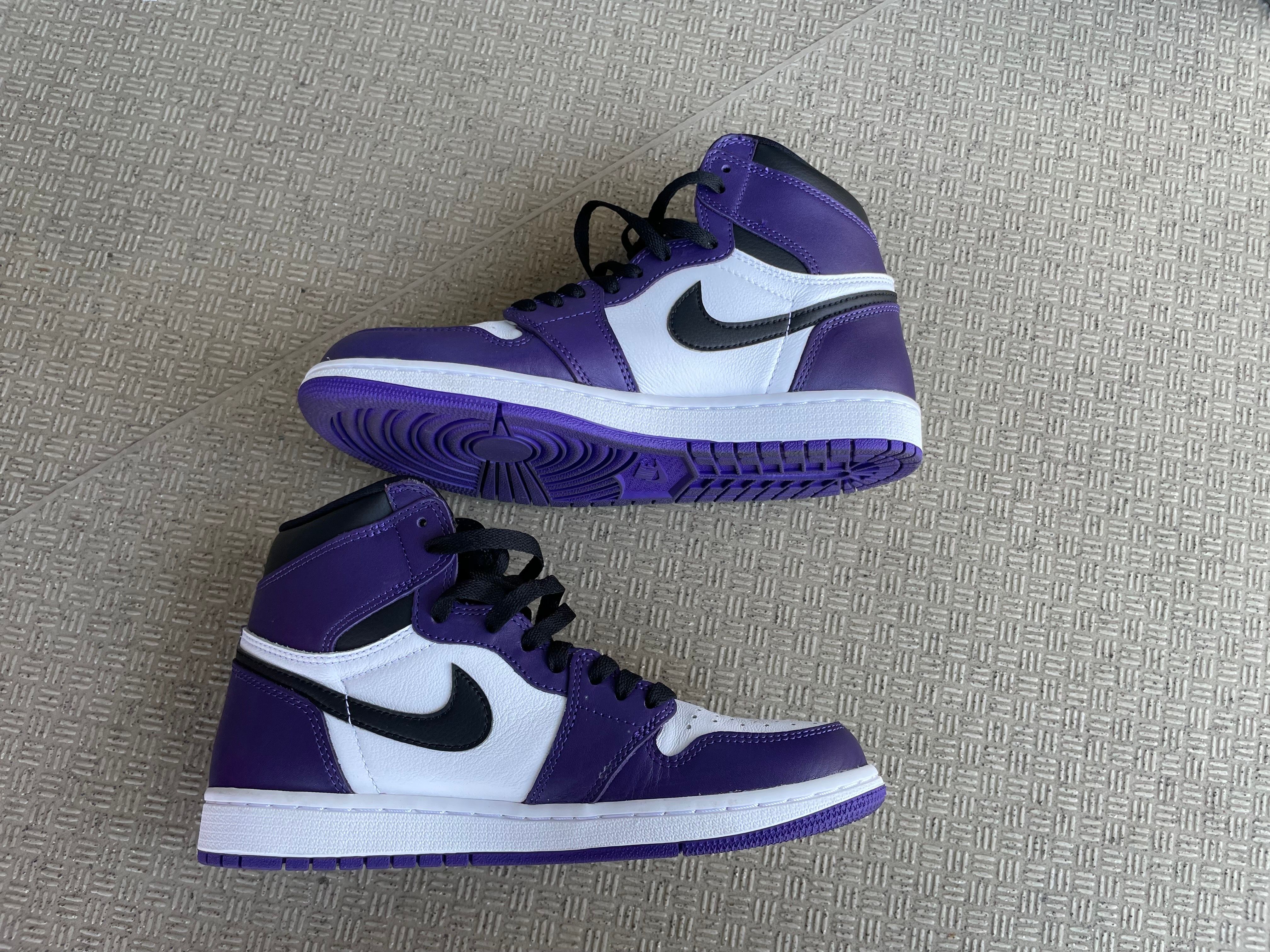 Nike Air Jordan 1 Retro High OG "Court Purple White/Black" (2020)
