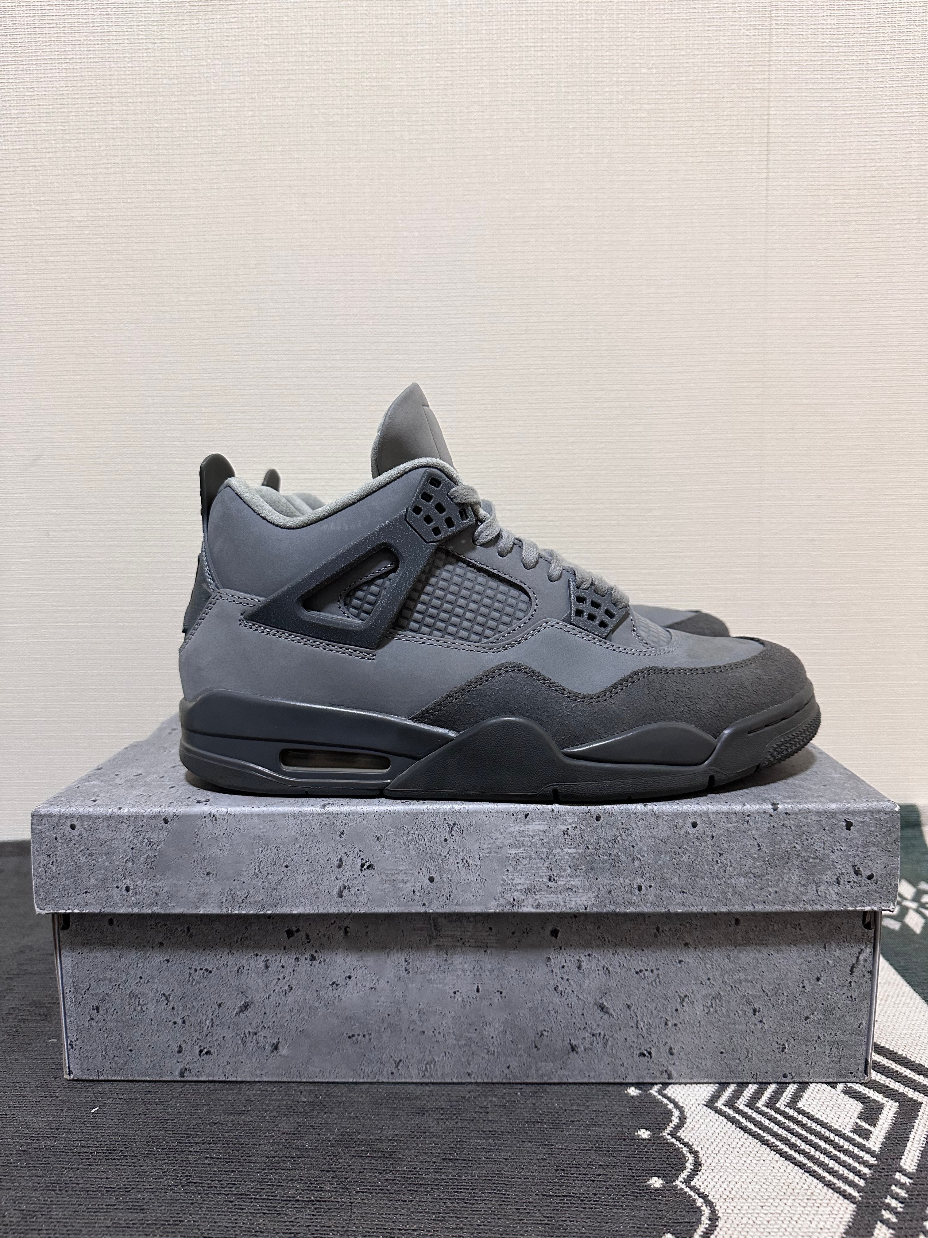 Air Jordan 4 ブラック/グレー Jordan 4 Black Canvas – Drexlers