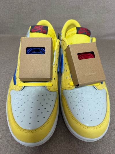 Travis Scott × Nike Women's Air Jordan 1 Retro Low OG "Canary"