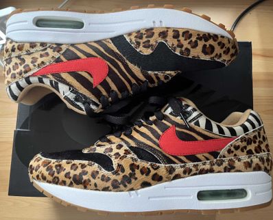 atmos × Nike Air Max 1 DLX "Animal Pack/Safari"