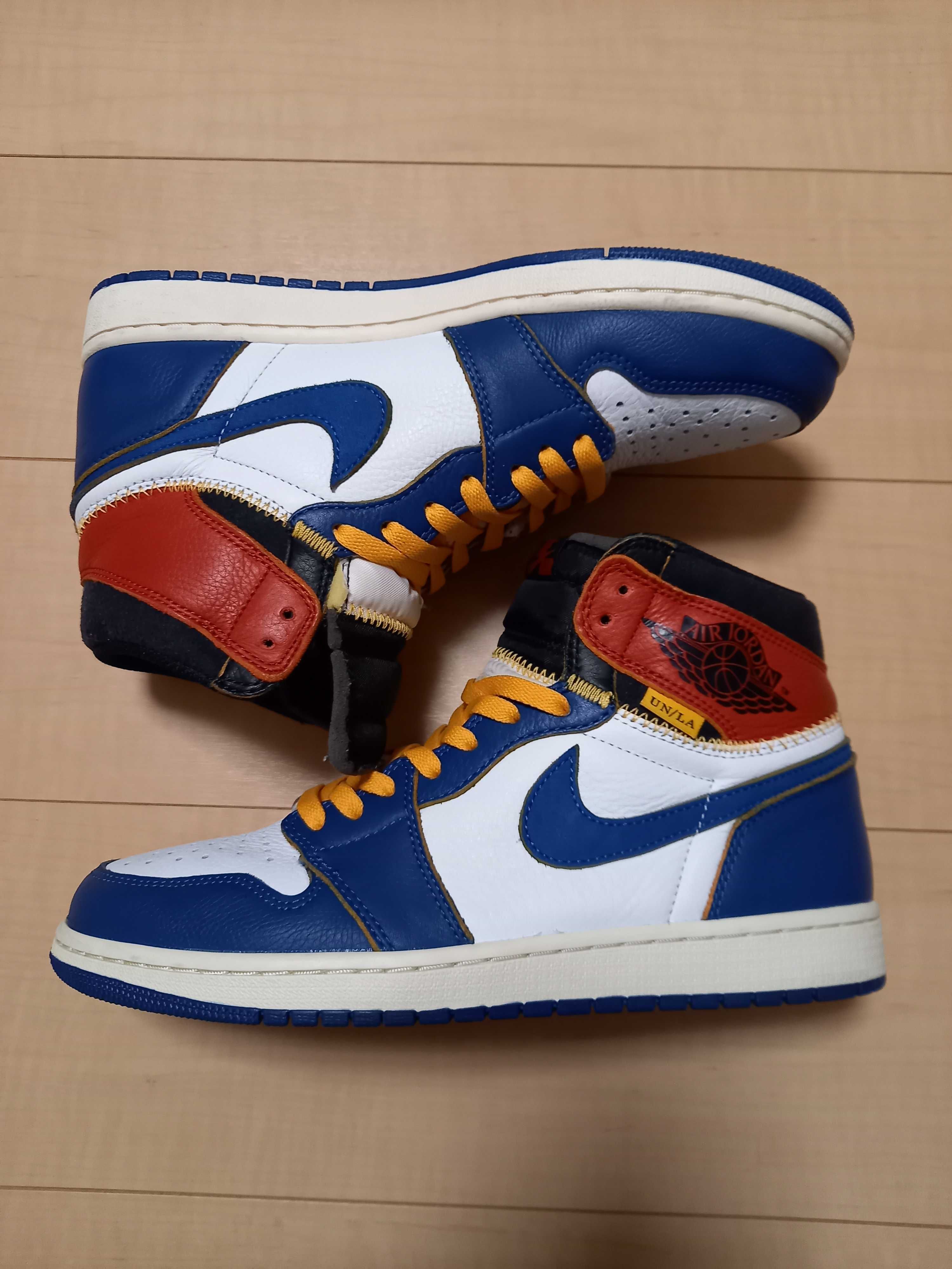 Union × Nike Air Jordan 1 Retro High OG NRG "Storm Blue/Varsity Red"
