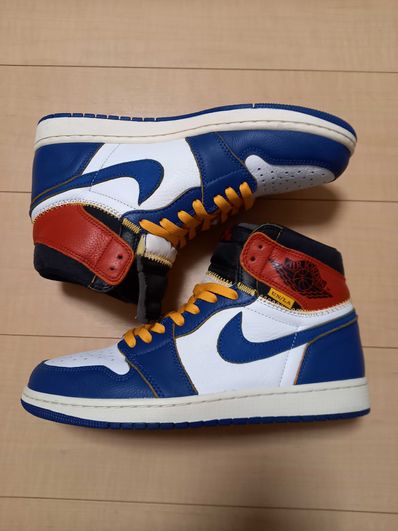 Union × Nike Air Jordan 1 Retro High OG NRG "Storm Blue/Varsity Red"