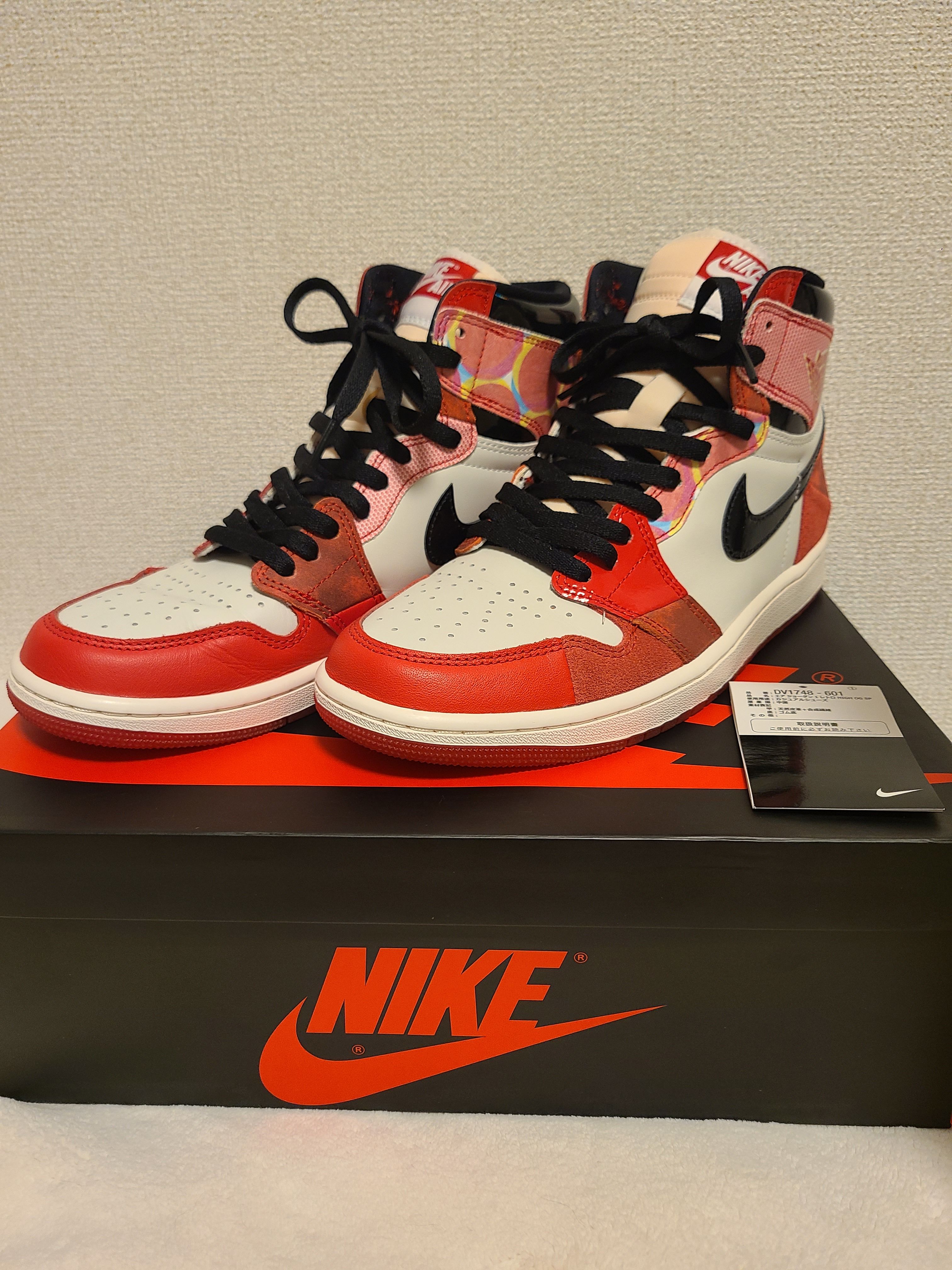 Spider-Man × Nike Air Jordan 1 Retro High OG SP "Spider-Man: Across the Spider-Verse/University Red"