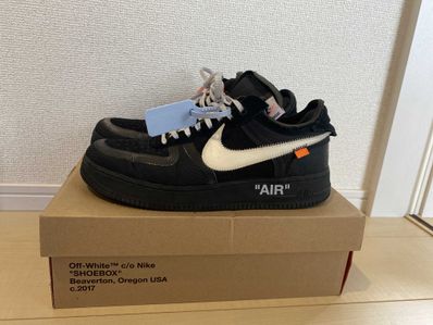 Off-White × Nike Air Force 1 Low "Black"