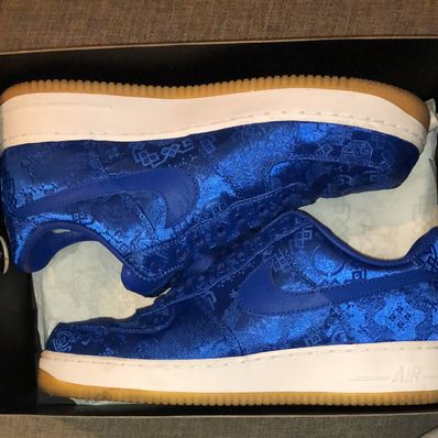 CLOT × Nike Air Force 1 Low "Blue"