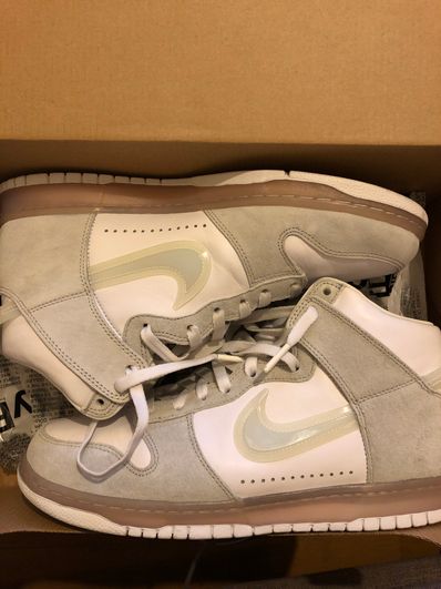 SLAM JAM x NIKE DUNK HIGH "WHITE/CLEAR PURE PLATINUM"
