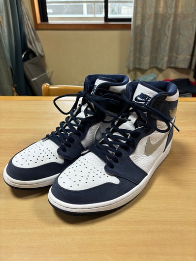 Nike Air Jordan 1 High OG CO.JP "White/Midnight Navy" (2020) (Standard Box)
