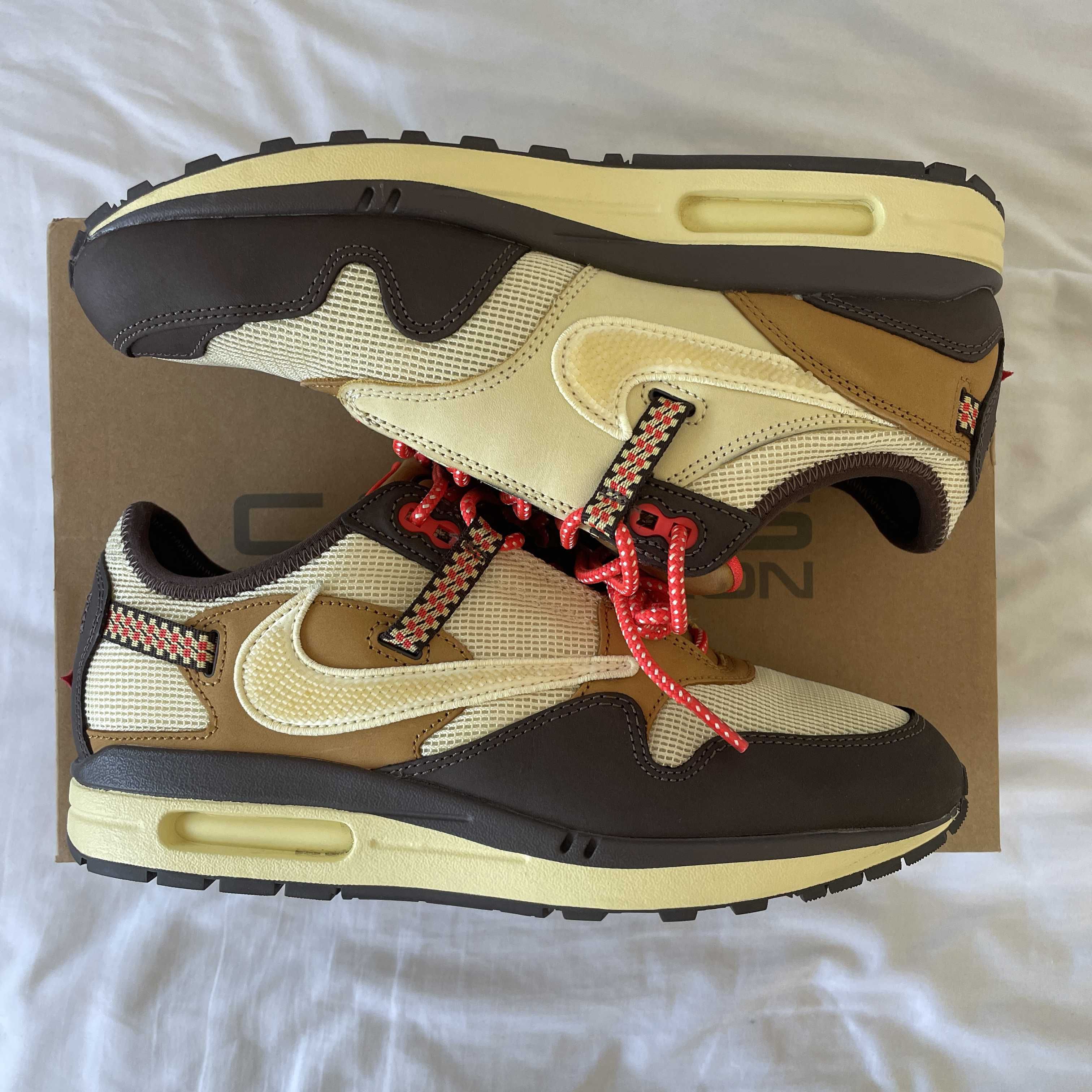 Travis Scott × Nike Air Max 1 "CACT.US Brown"