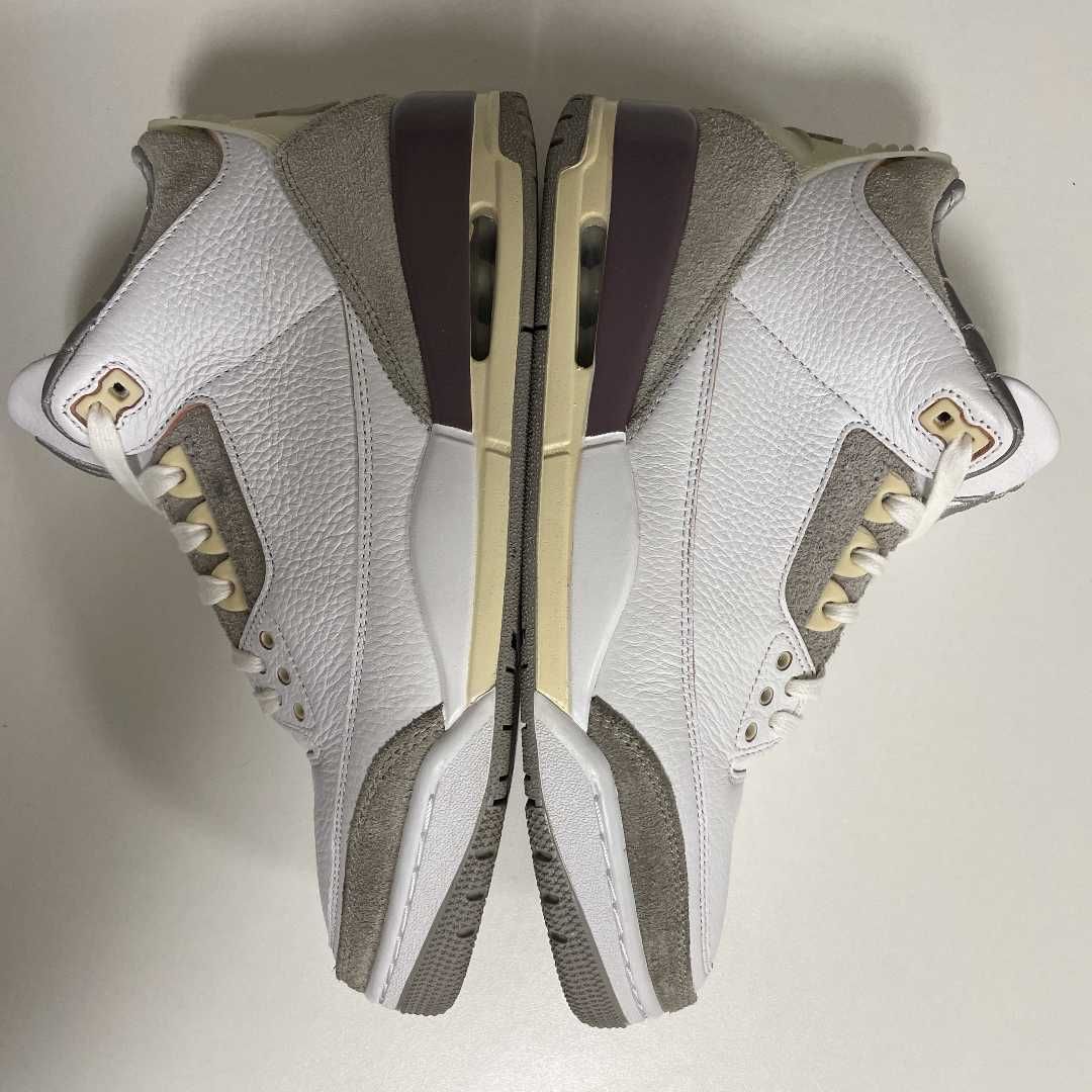 A Ma Maniere × Nike Women's Air Jordan 3 Retro SP "White/Medium Grey Violet Ore"