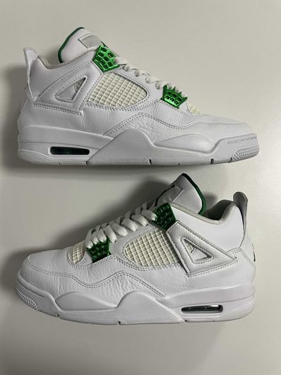 NIKE AIR JORDAN 4 "METALLIC PACK" PINE GREEN