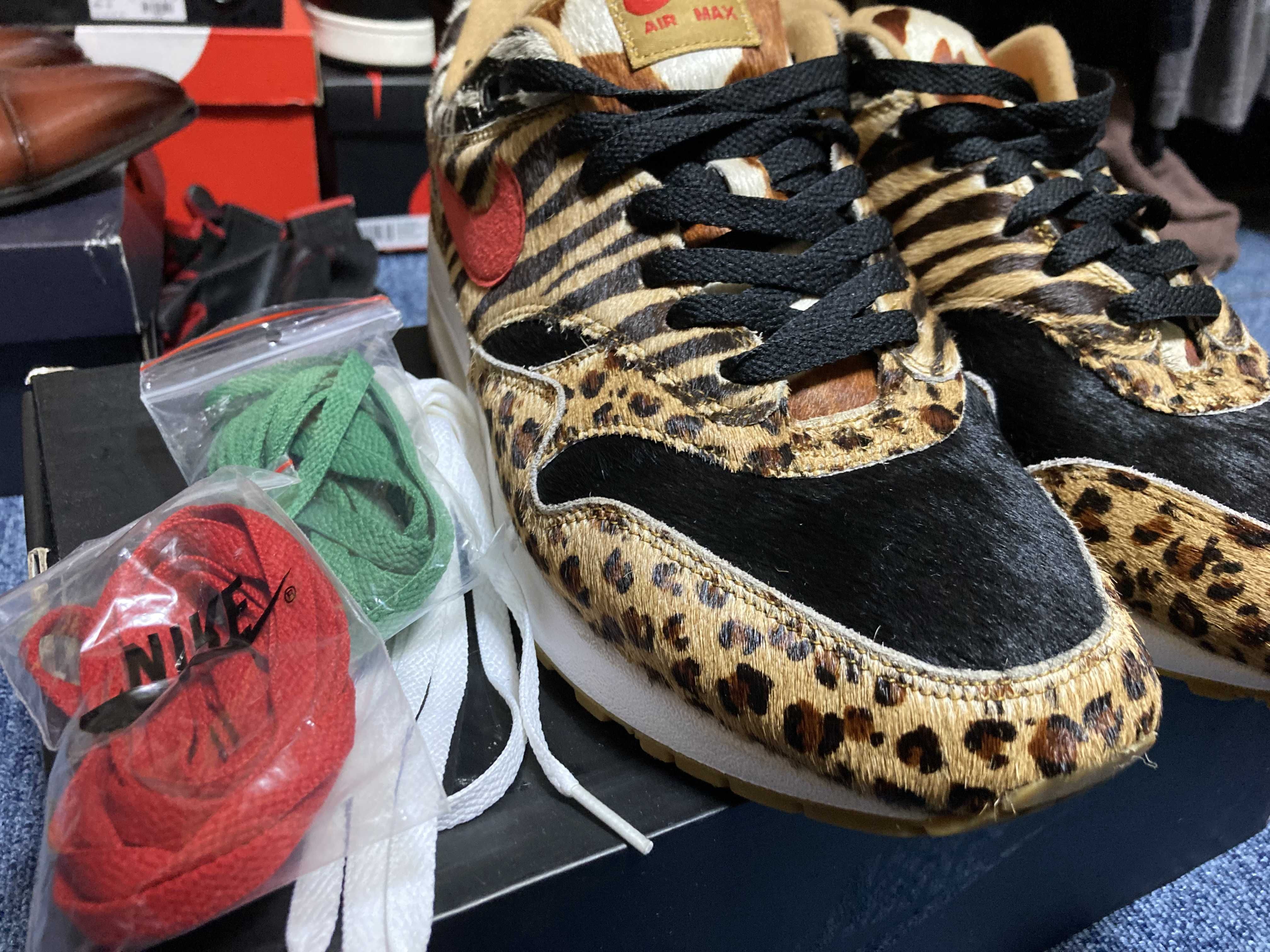 atmos × Nike Air Max 1 DLX "Animal Pack/Safari"
