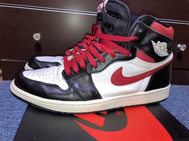 Nike Air Jordan 1 Retro High "Black/White/Sail/Gym Red"